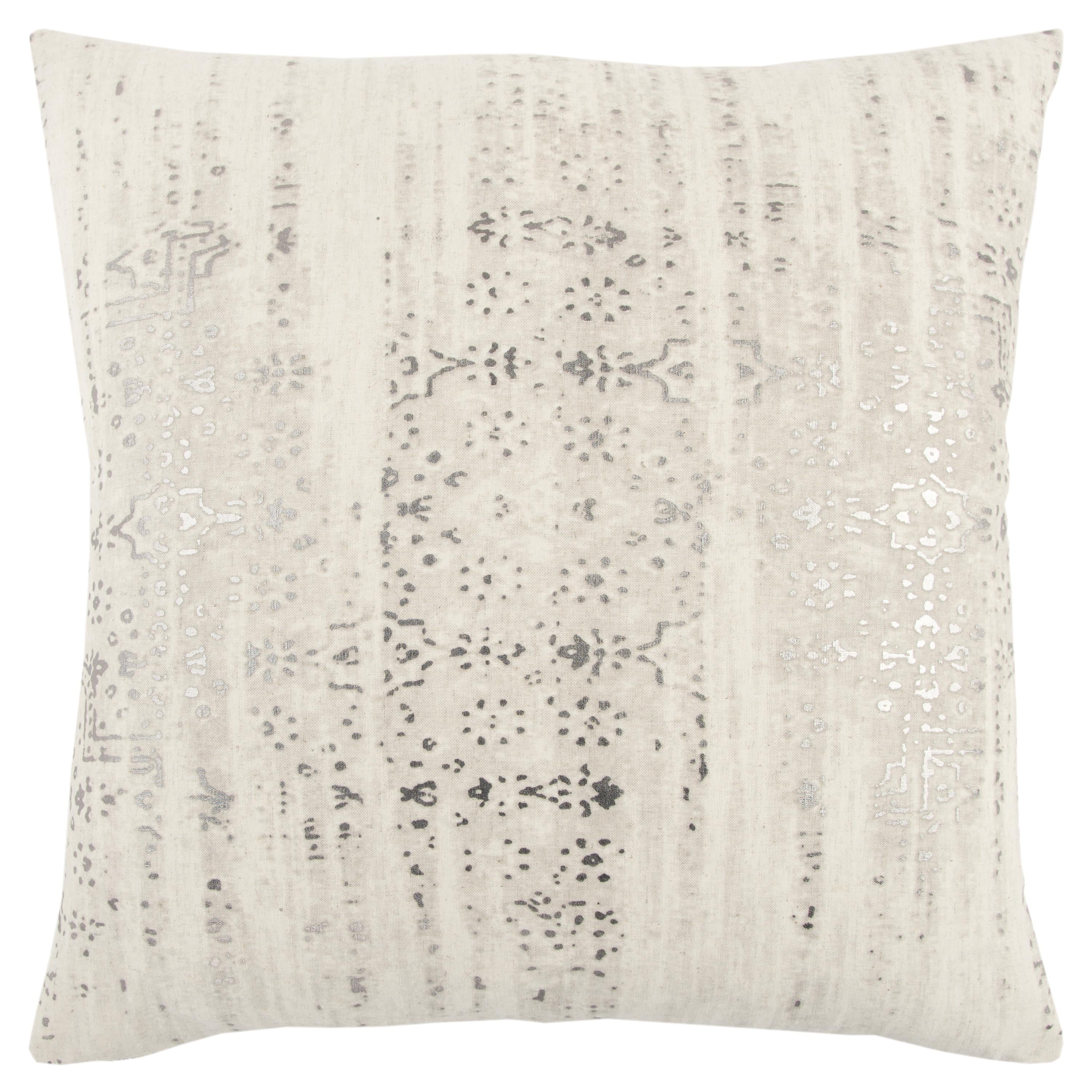 Stripe Printed Cotton Flax Pillow