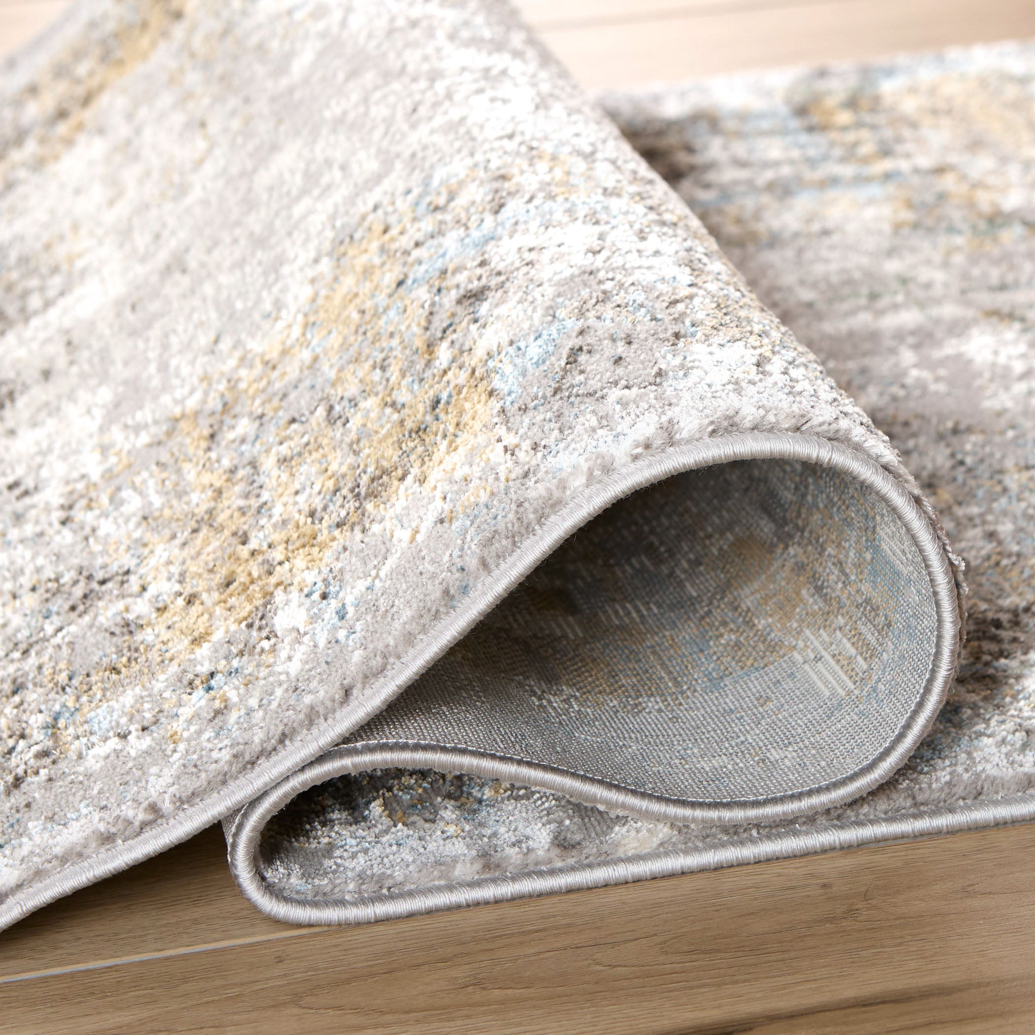Adara Gray Blue Rug
