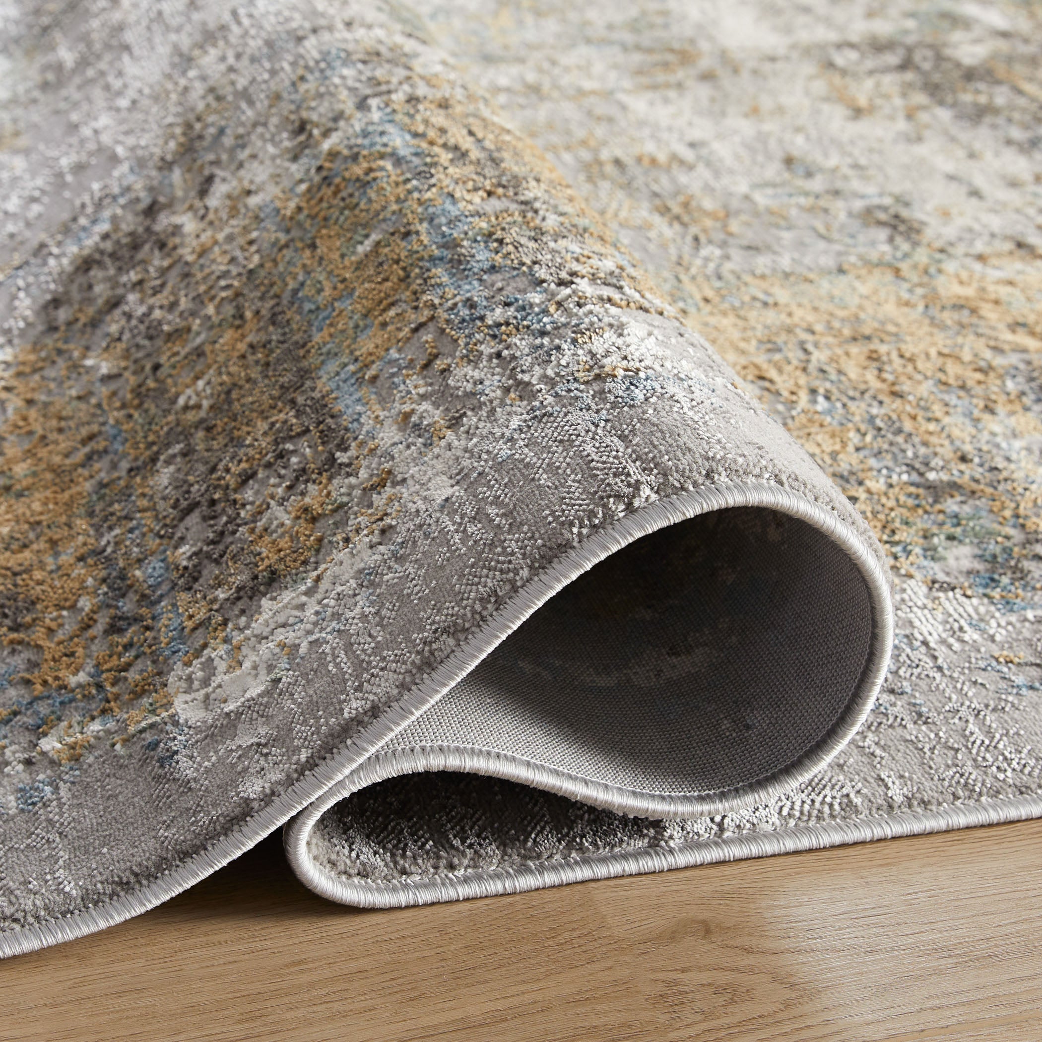 Adara Gray Blue Rug