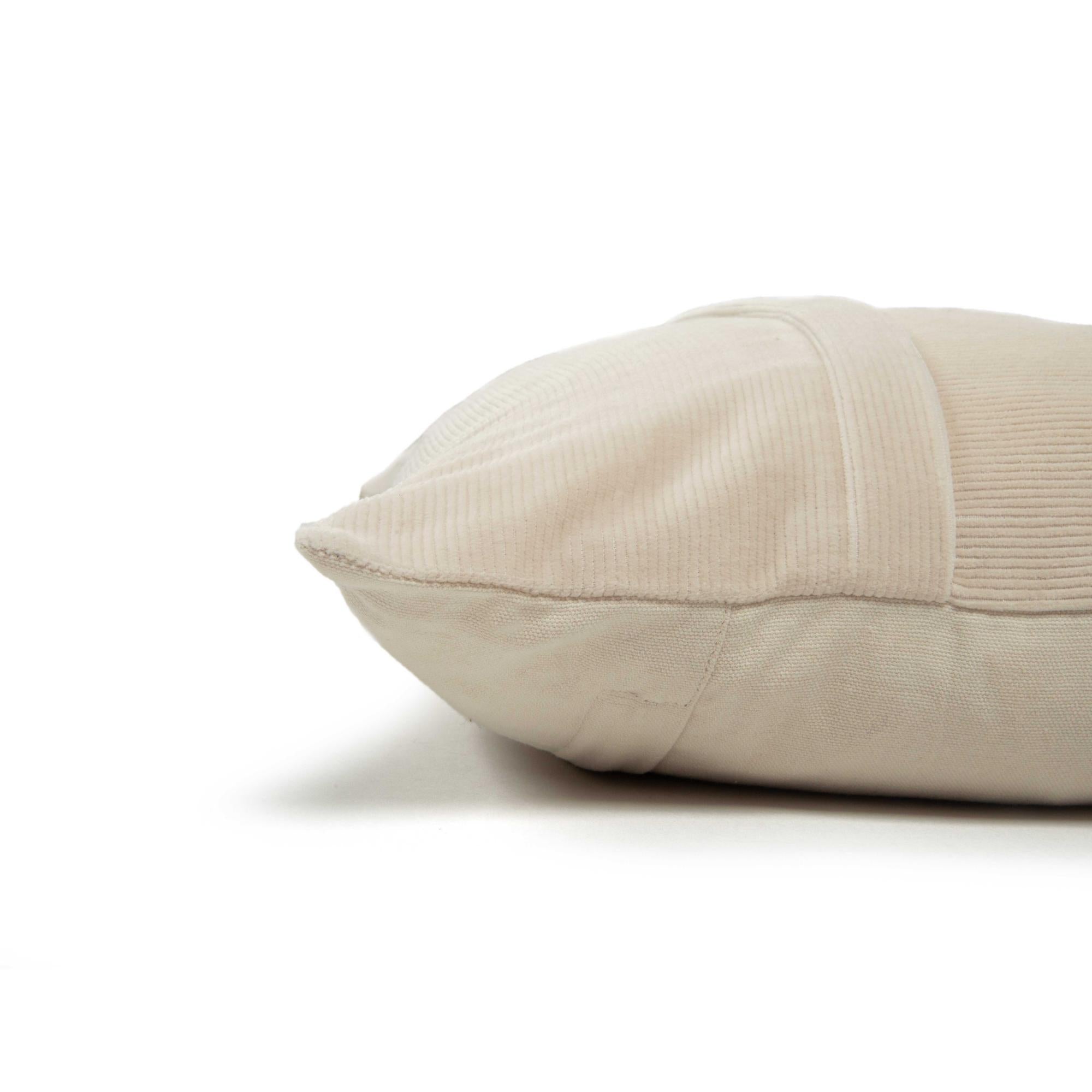 Woven 100% Cotton Solid Decorative Throw Pillow