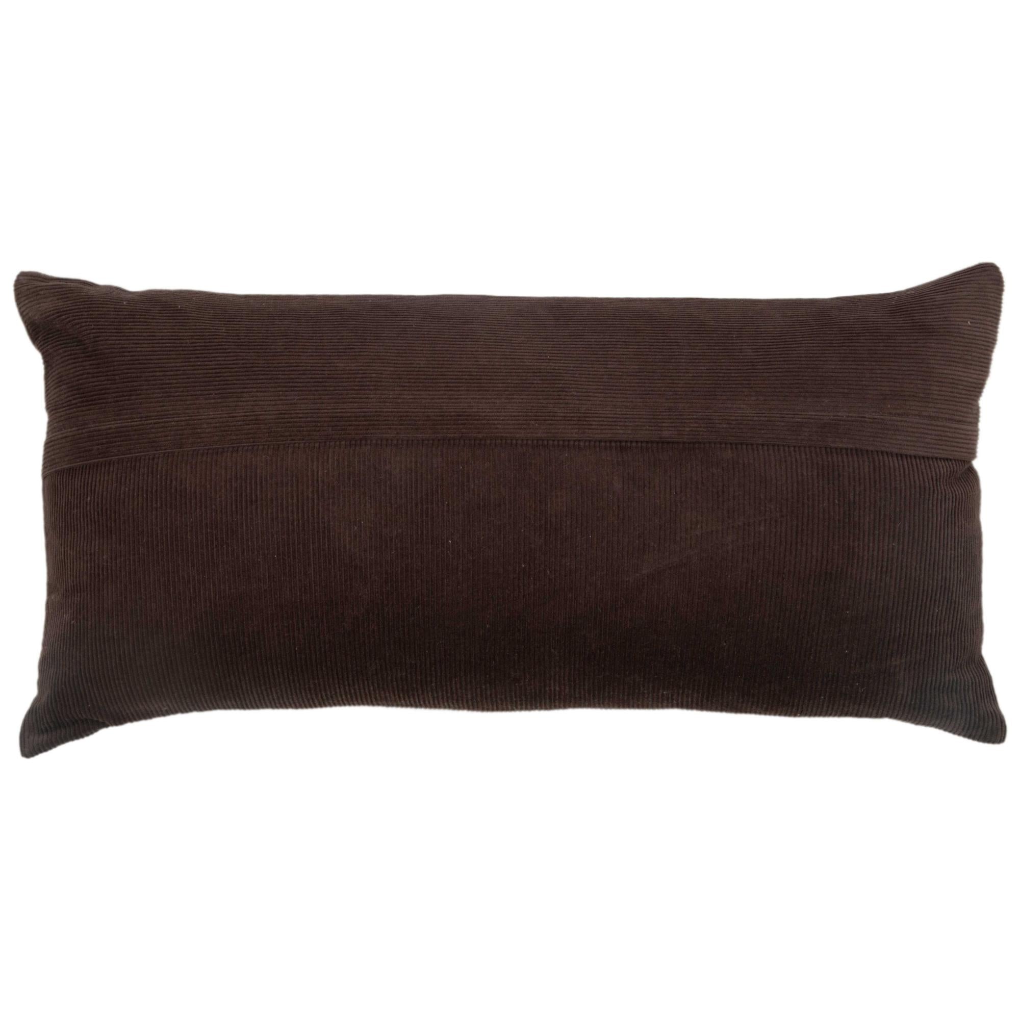 Woven 100% Cotton Solid Decorative Throw Pillow
