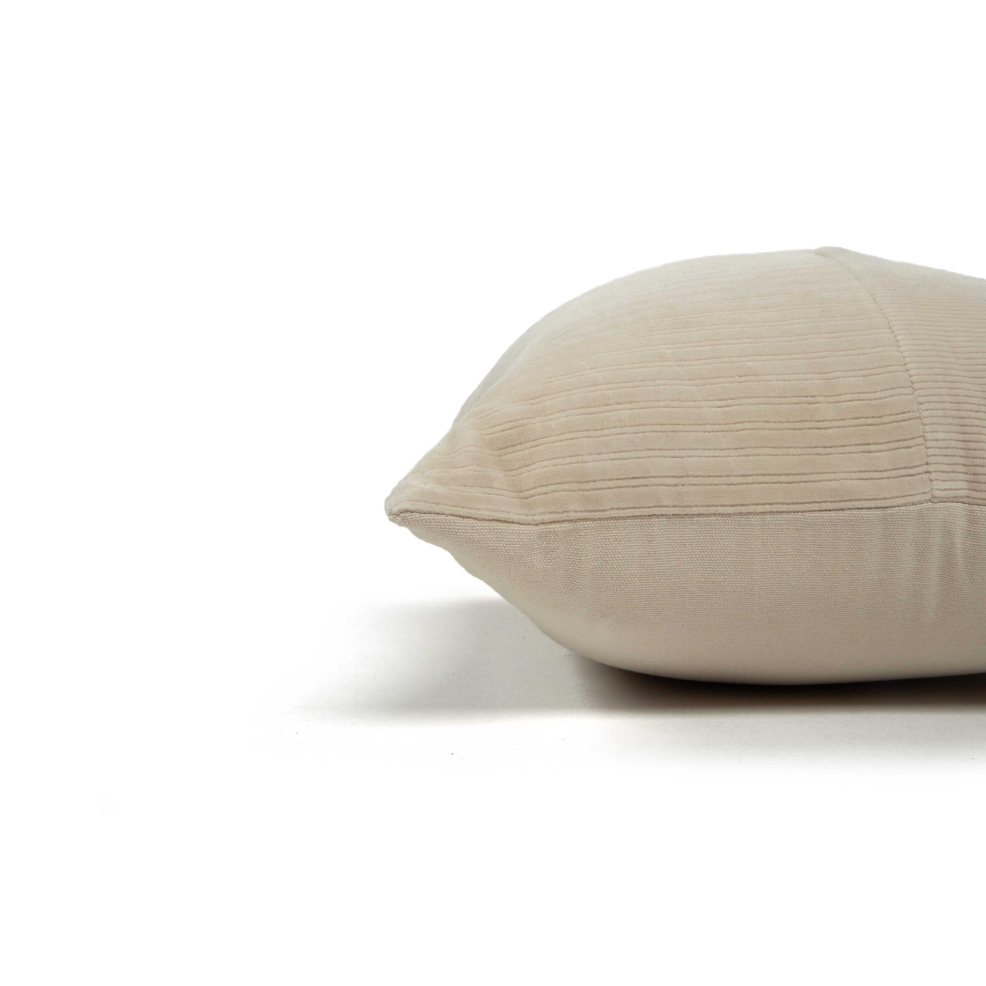 Woven 100% Cotton Solid Decorative Throw Pillow
