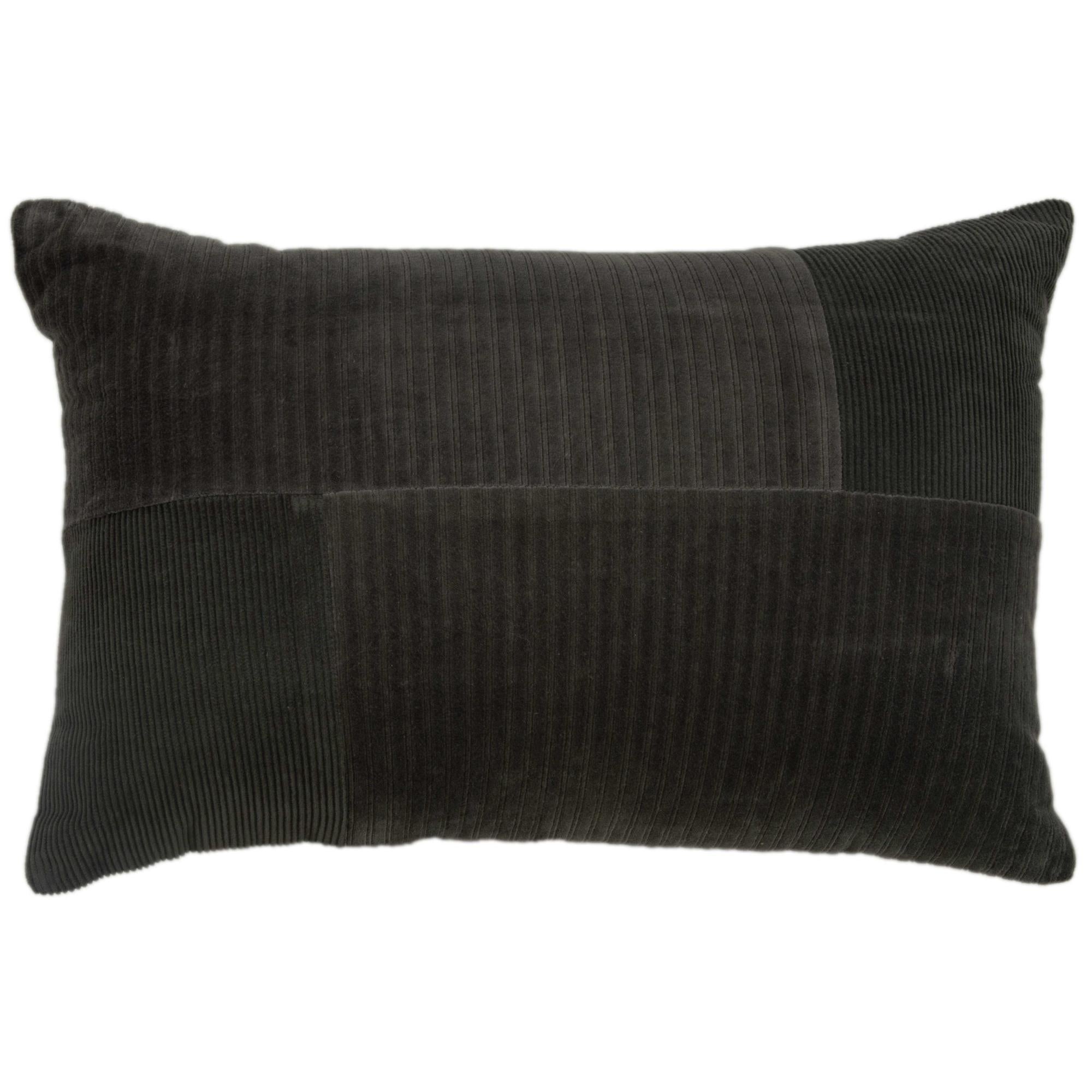 Woven 100% Cotton Solid Decorative Throw Pillow
