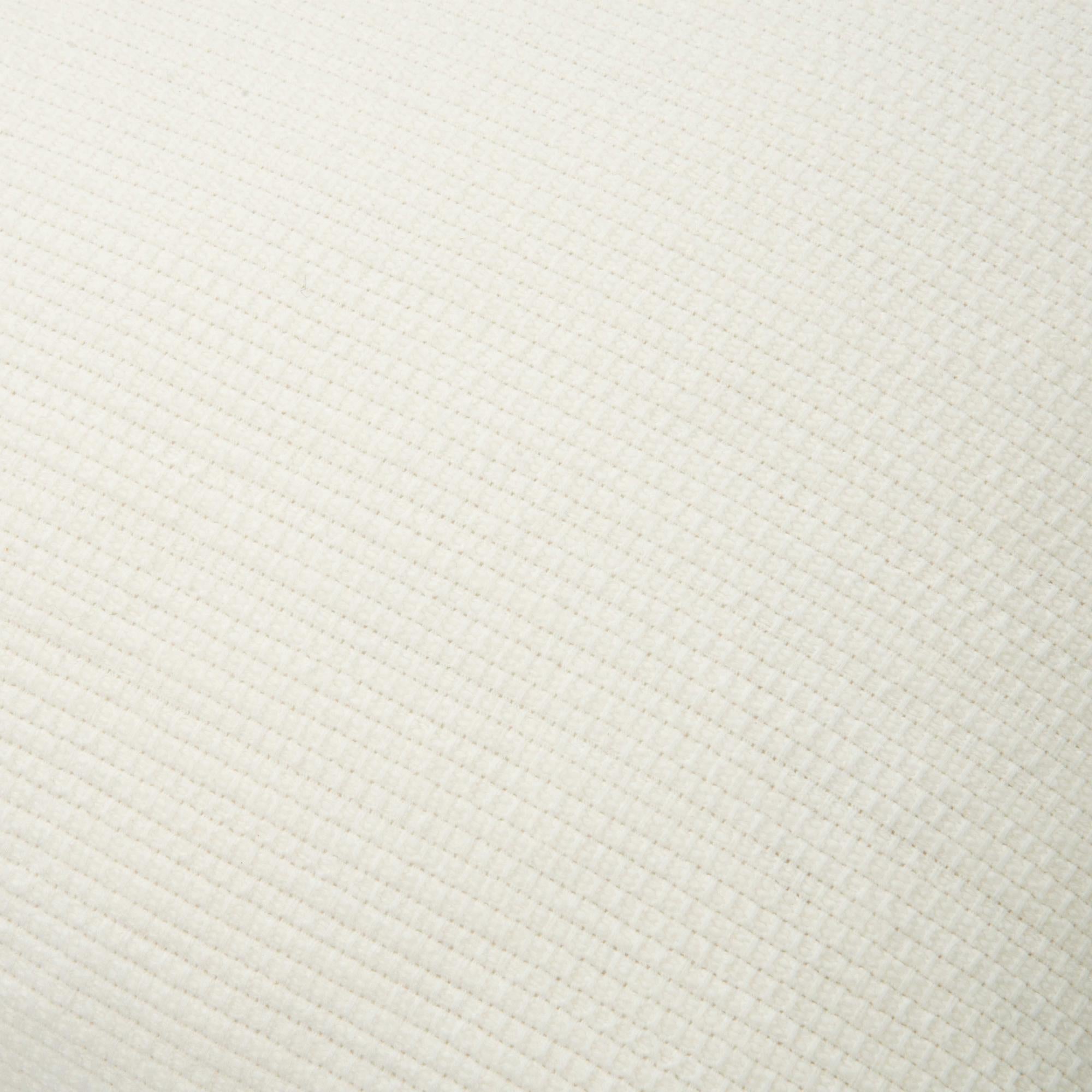 Woven 100% Cotton Solid Decorative Throw Pillow