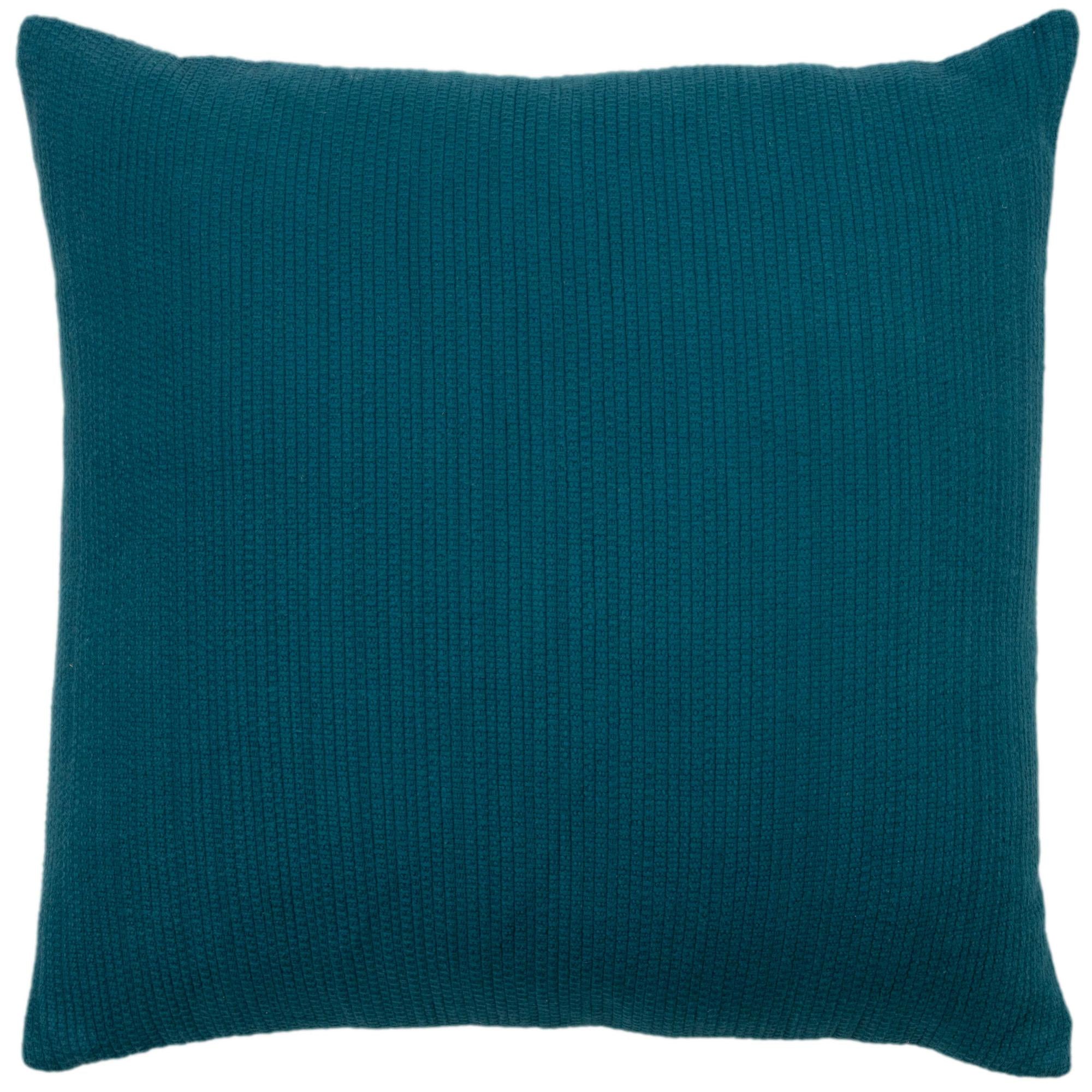 Woven 100% Cotton Solid Decorative Throw Pillow