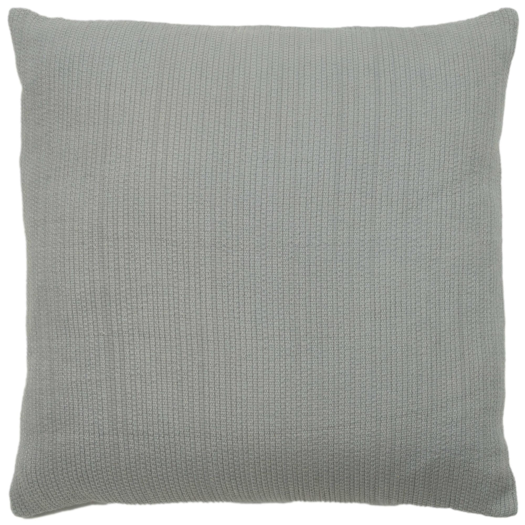 Woven 100% Cotton Solid Decorative Throw Pillow