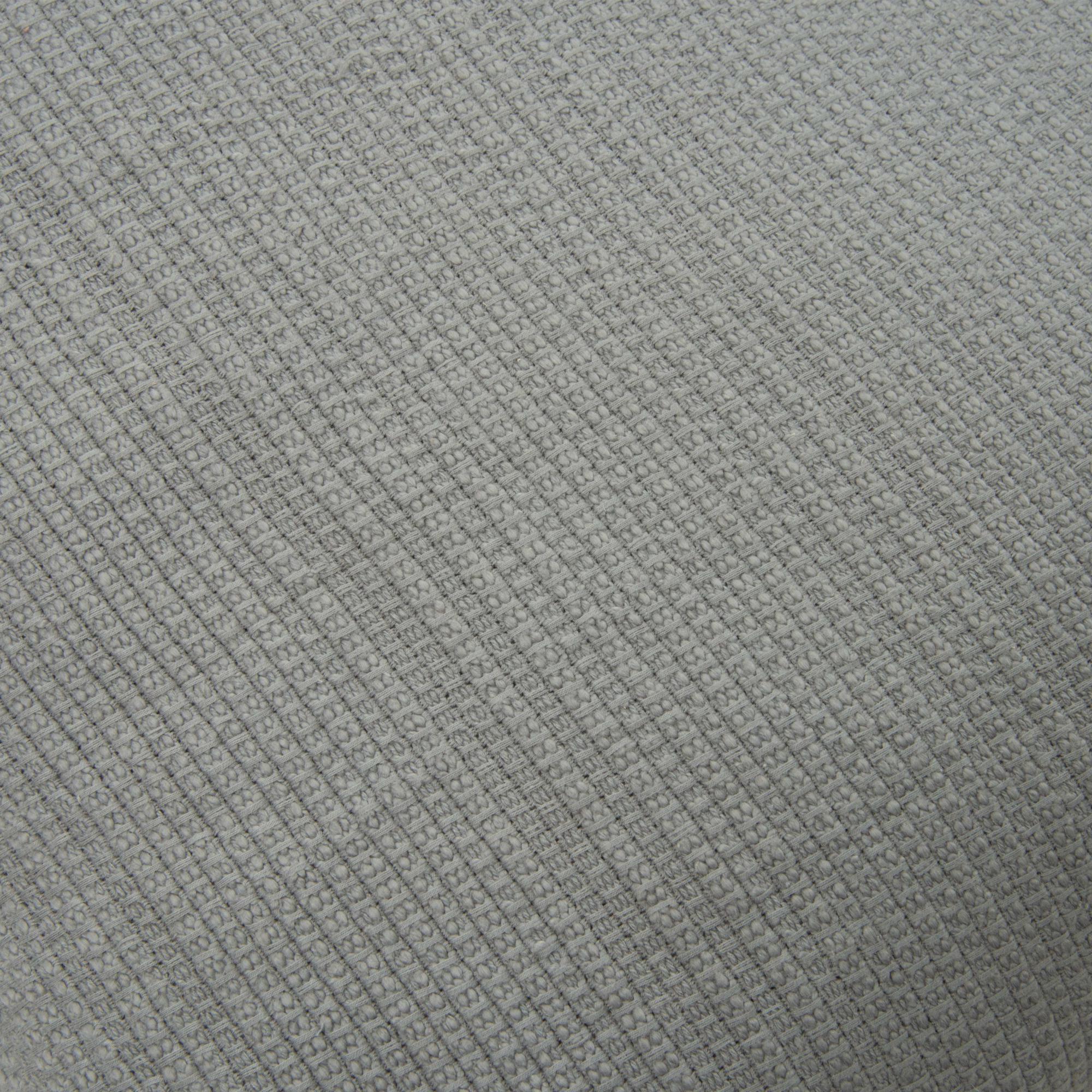 Woven 100% Cotton Solid Decorative Throw Pillow