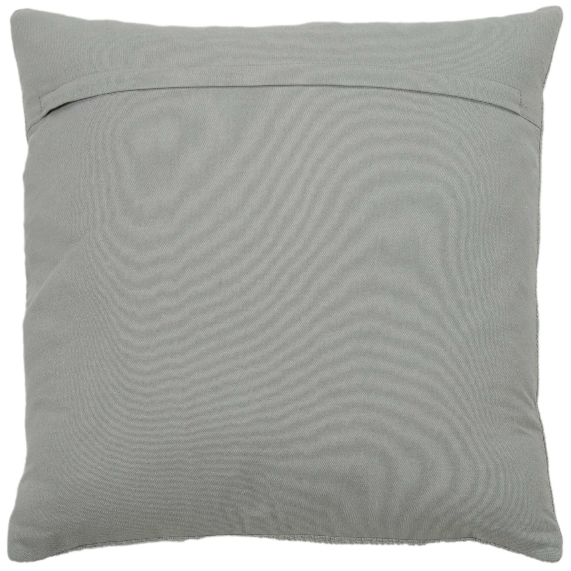 Woven 100% Cotton Solid Decorative Throw Pillow