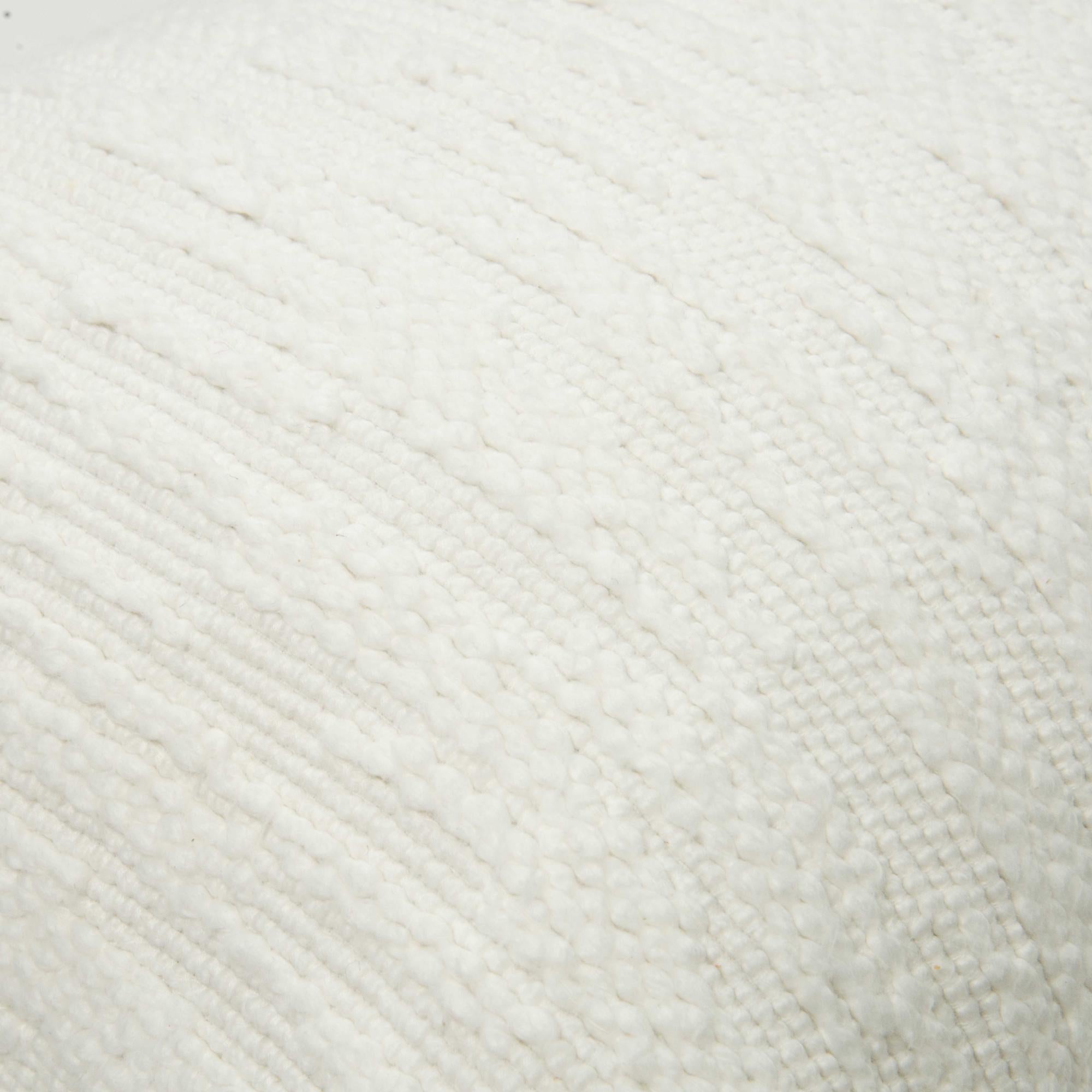 Woven 100% Cotton Solid Decorative Throw Pillow
