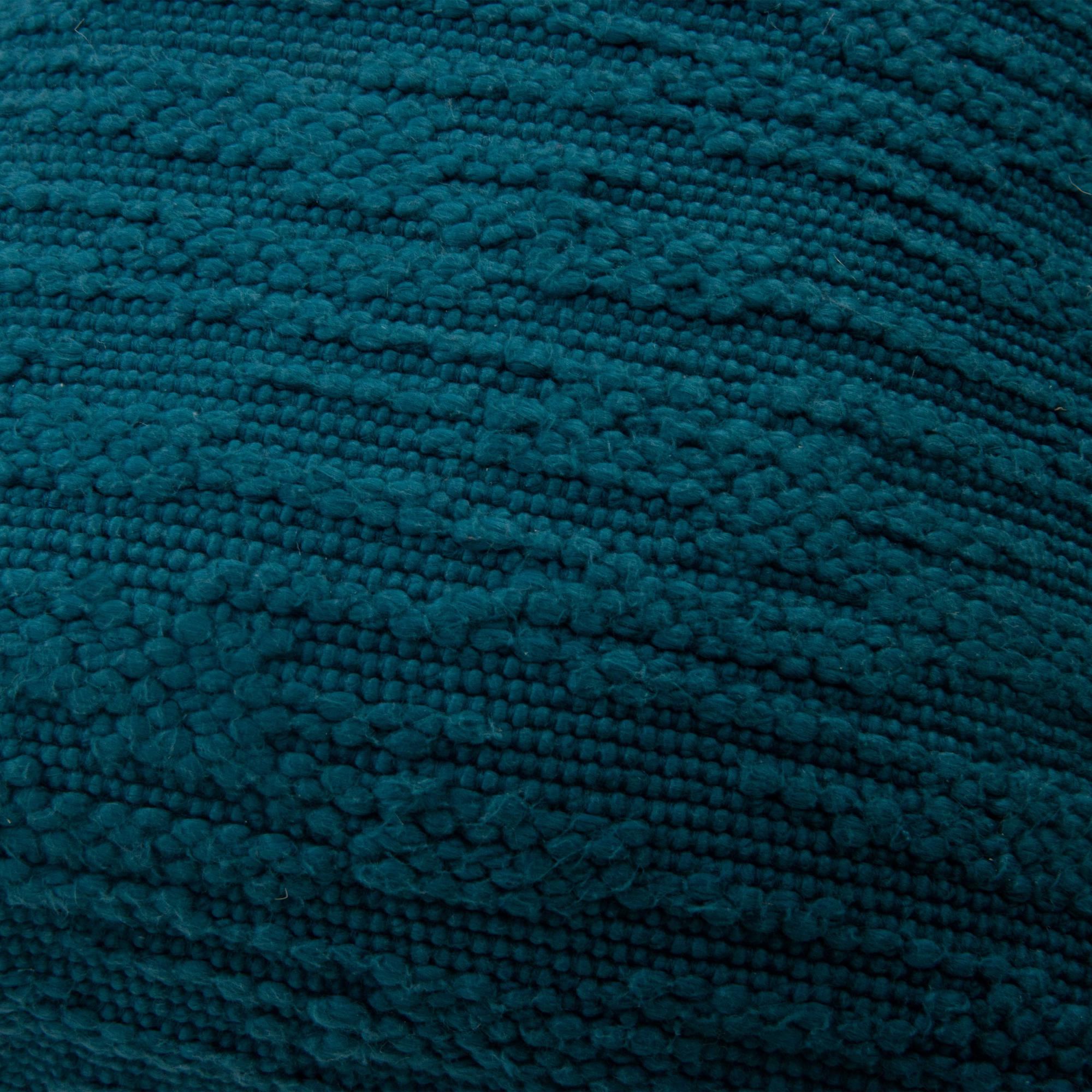 Woven 100% Cotton Solid Decorative Throw Pillow