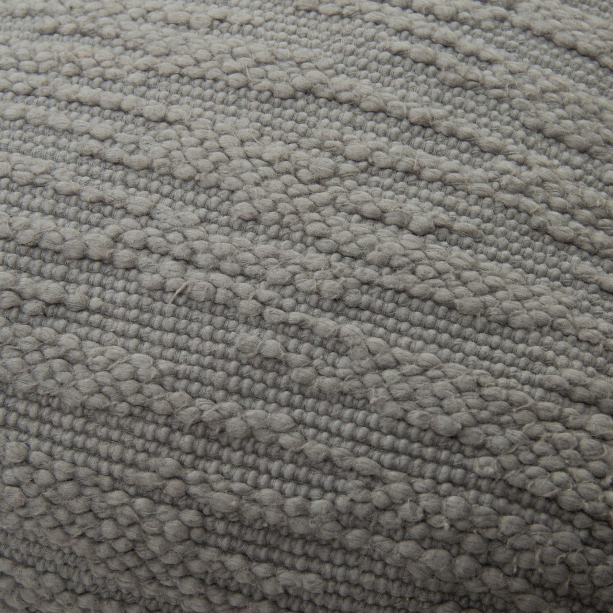 Woven 100% Cotton Solid Decorative Throw Pillow
