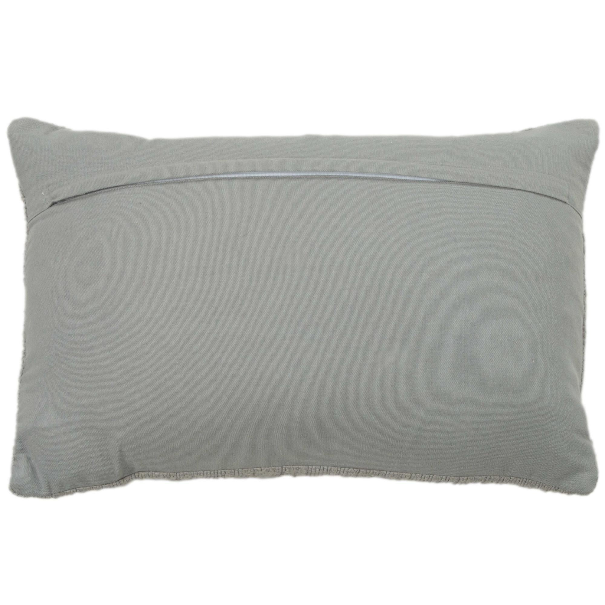Woven 100% Cotton Solid Decorative Throw Pillow