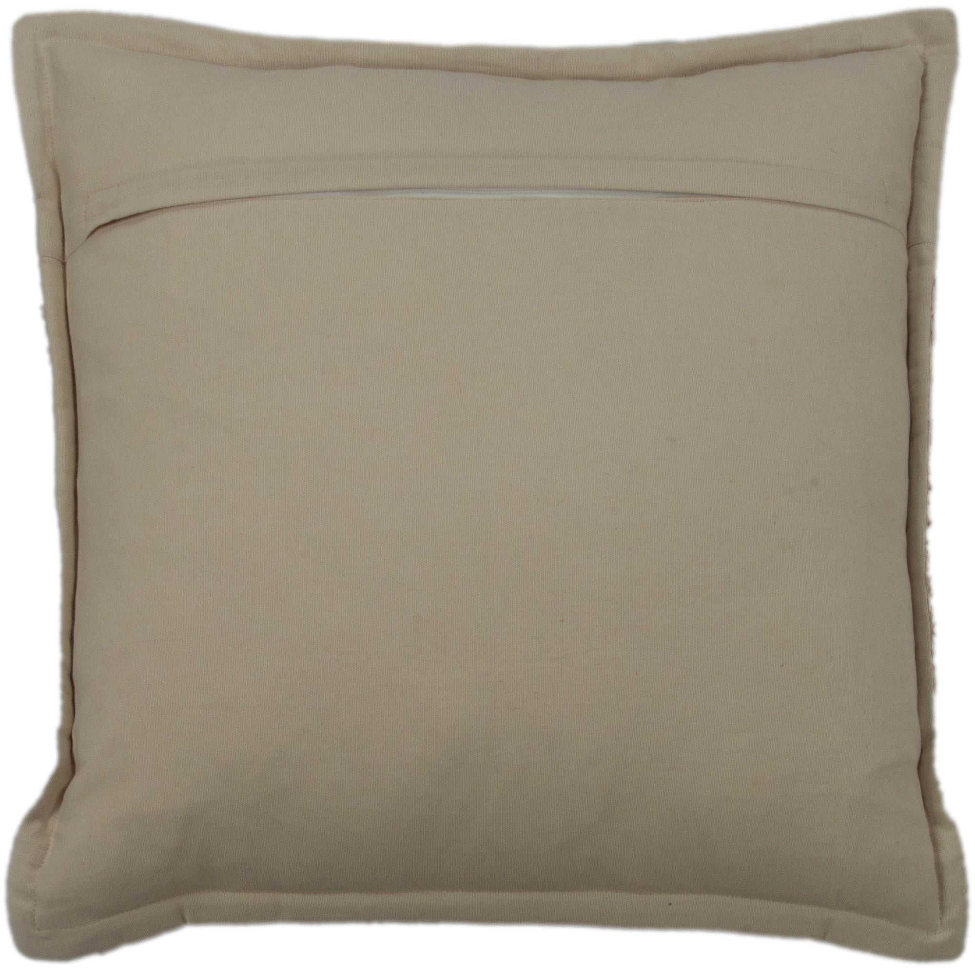 Woven Solid Down Alternative Decorative Throw Pillow