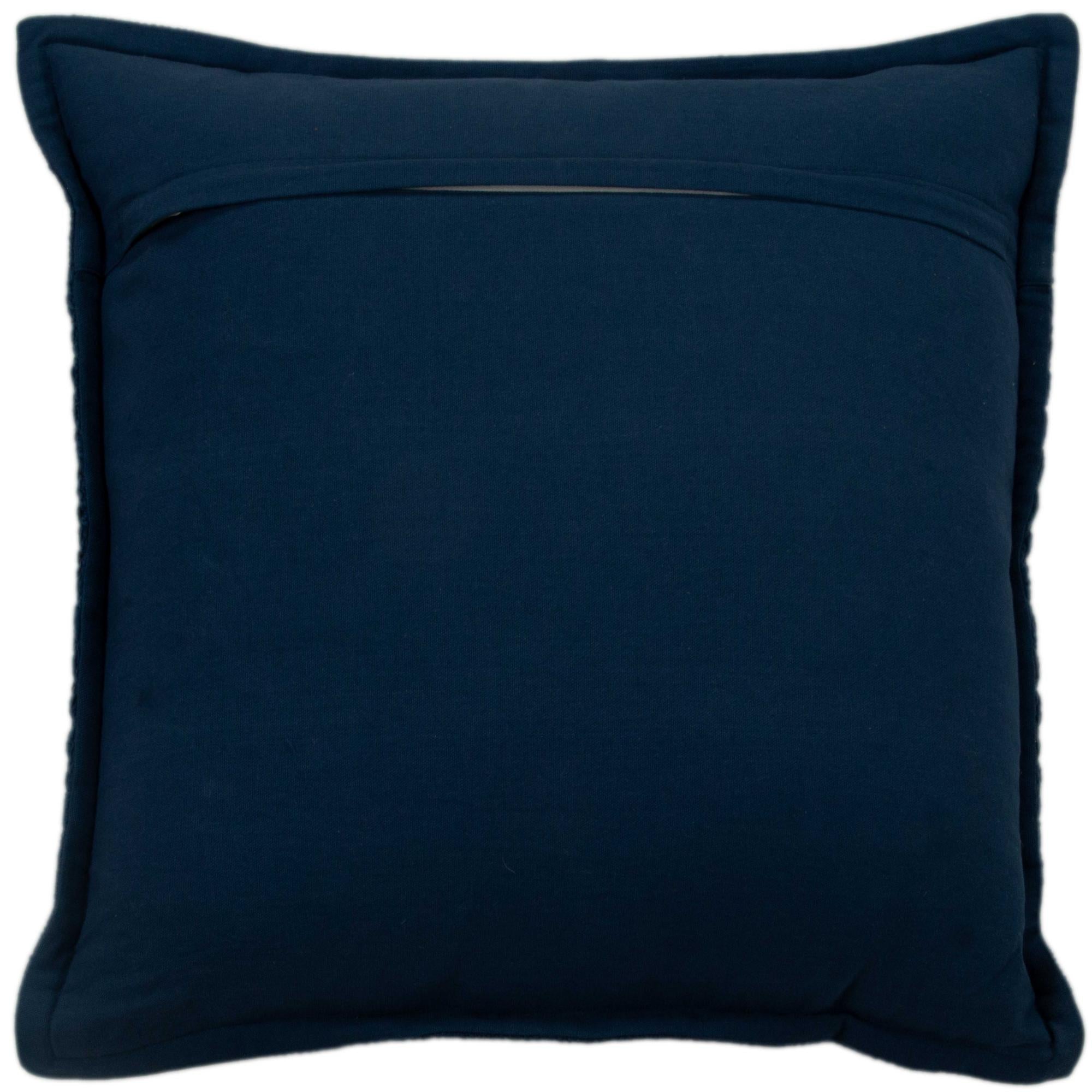 Woven Solid Down Alternative Decorative Throw Pillow