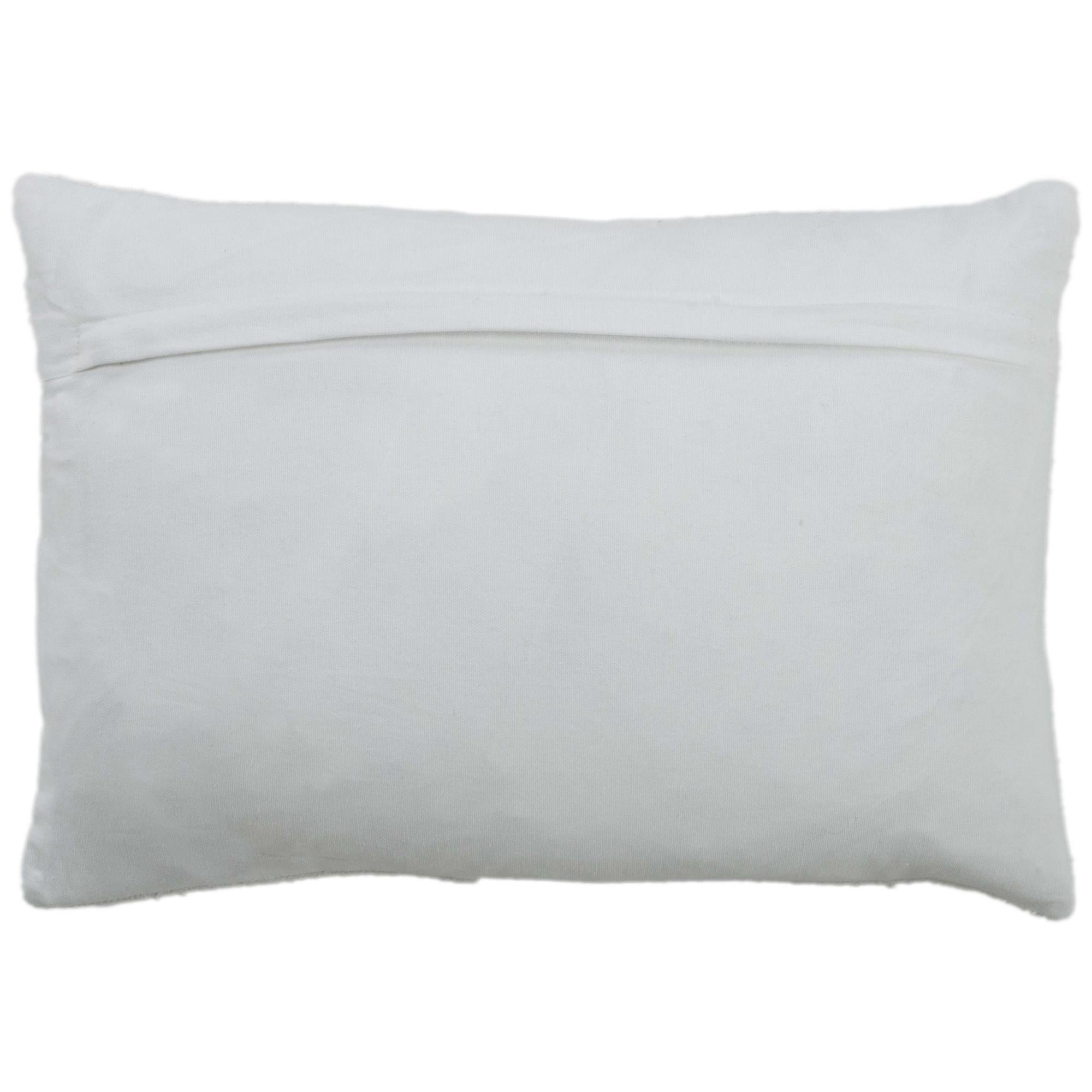 Woven 100% Cotton Stripe Decorative Throw Pillow