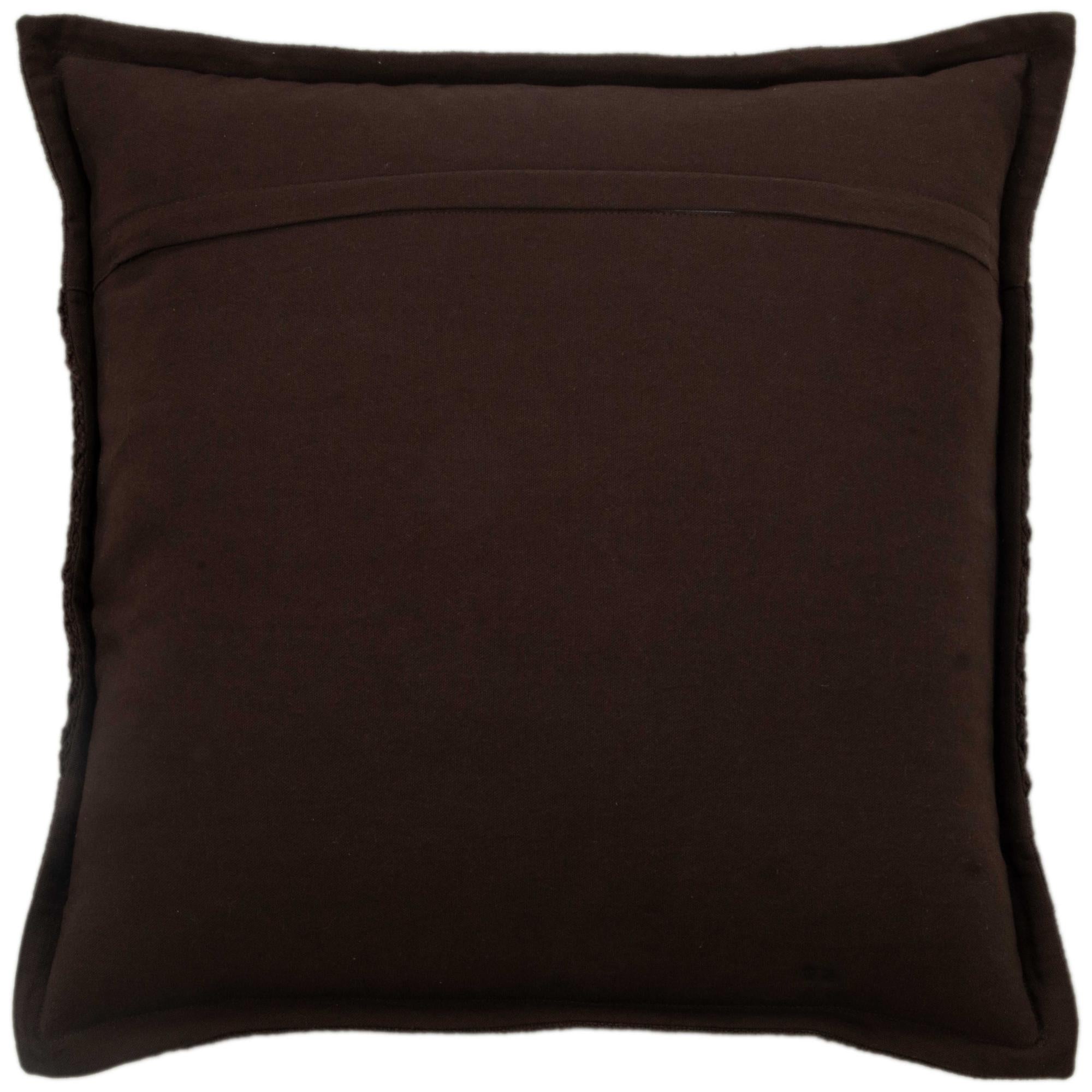 Woven Solid Down Alternative Decorative Throw Pillow