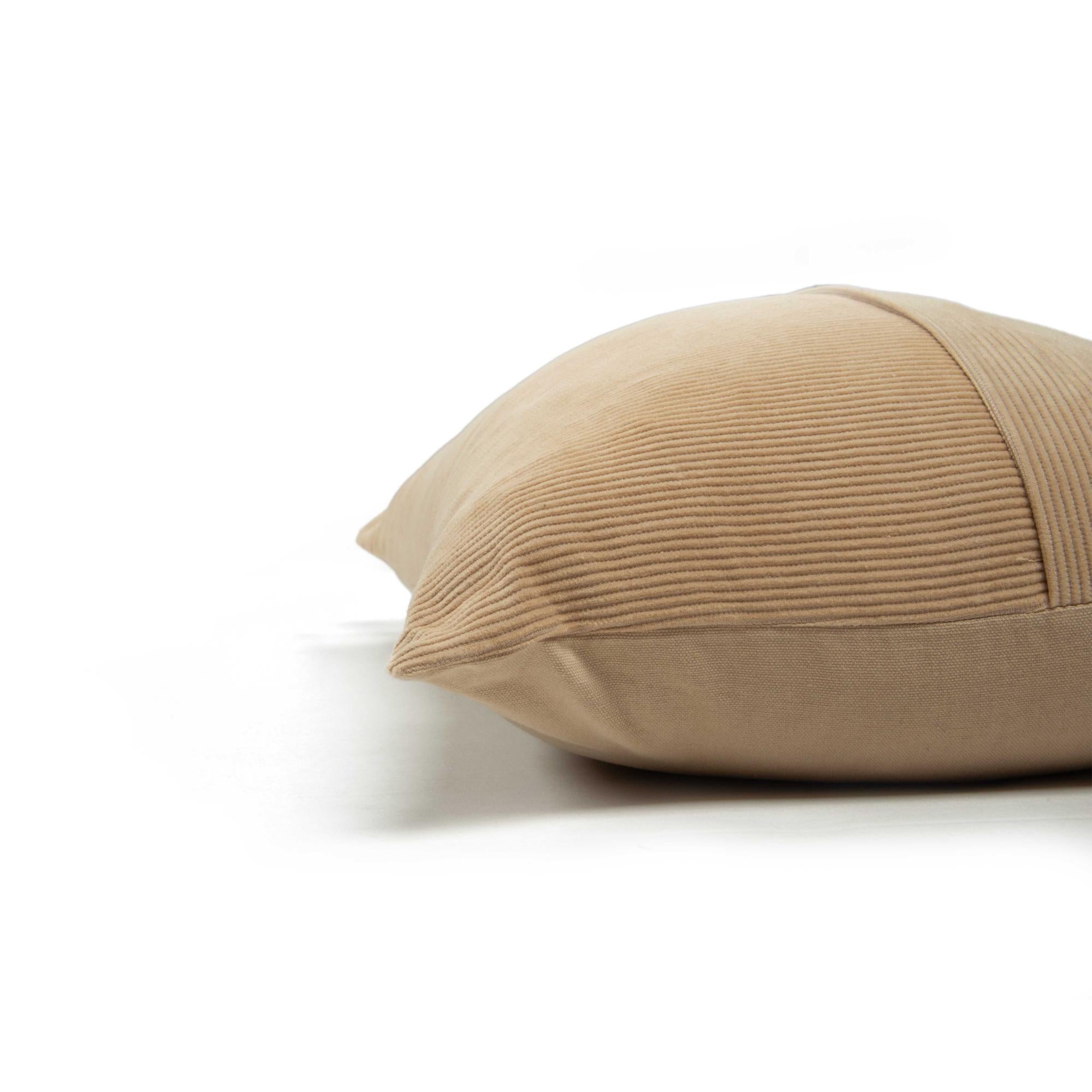 Woven 100% Cotton Solid Decorative Throw Pillow