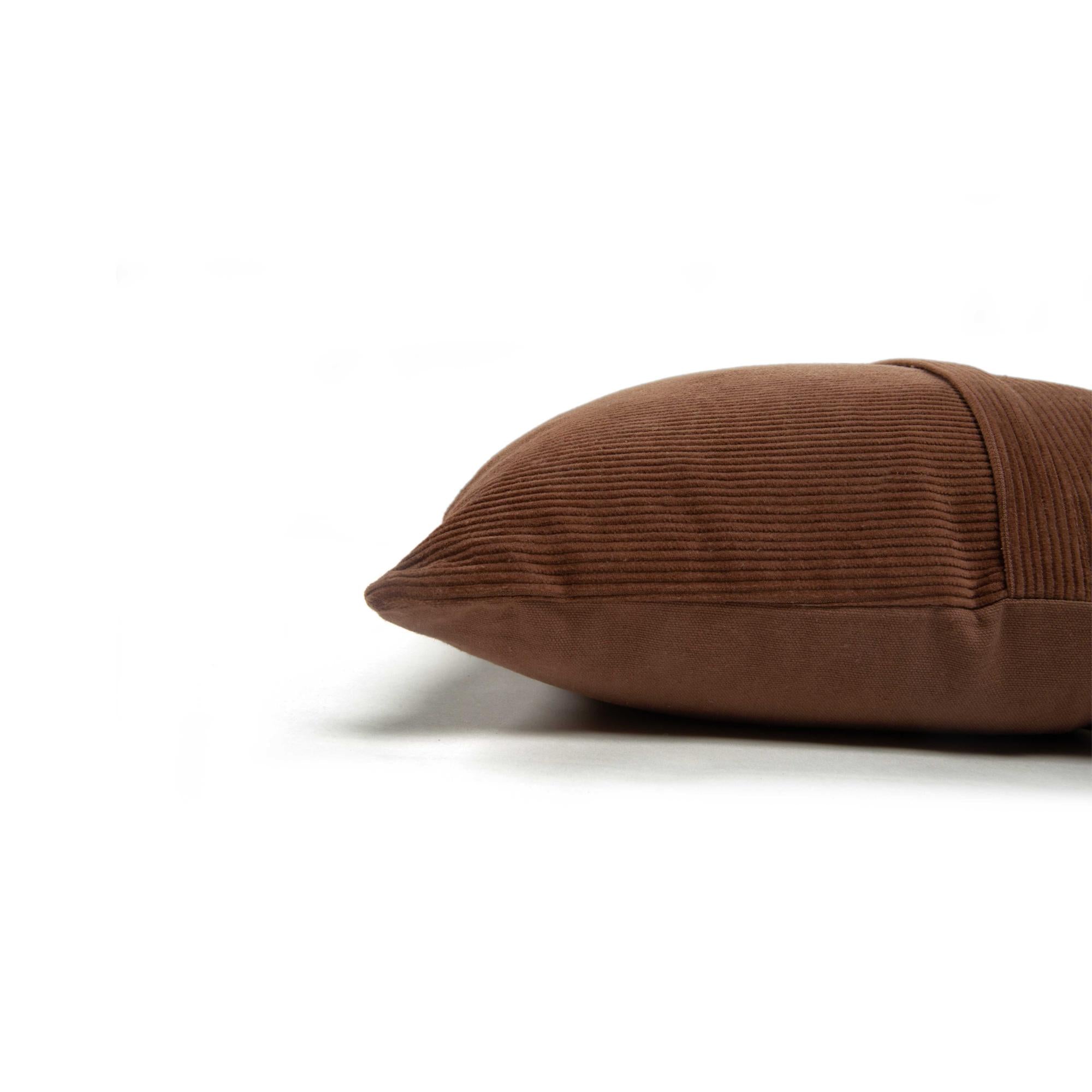 Woven 100% Cotton Solid Decorative Throw Pillow