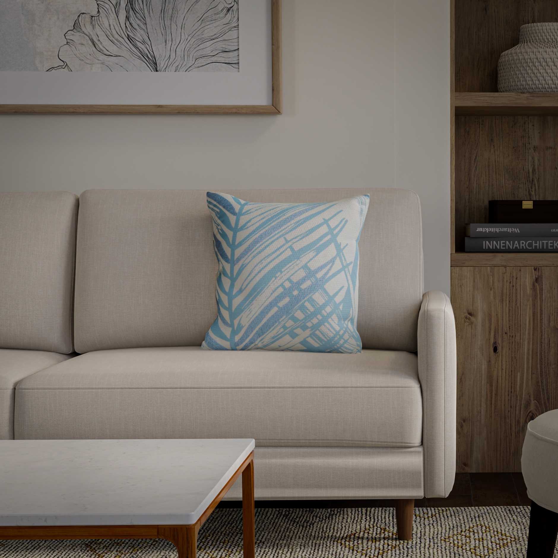 Elowen Palm Silhouette Pillow