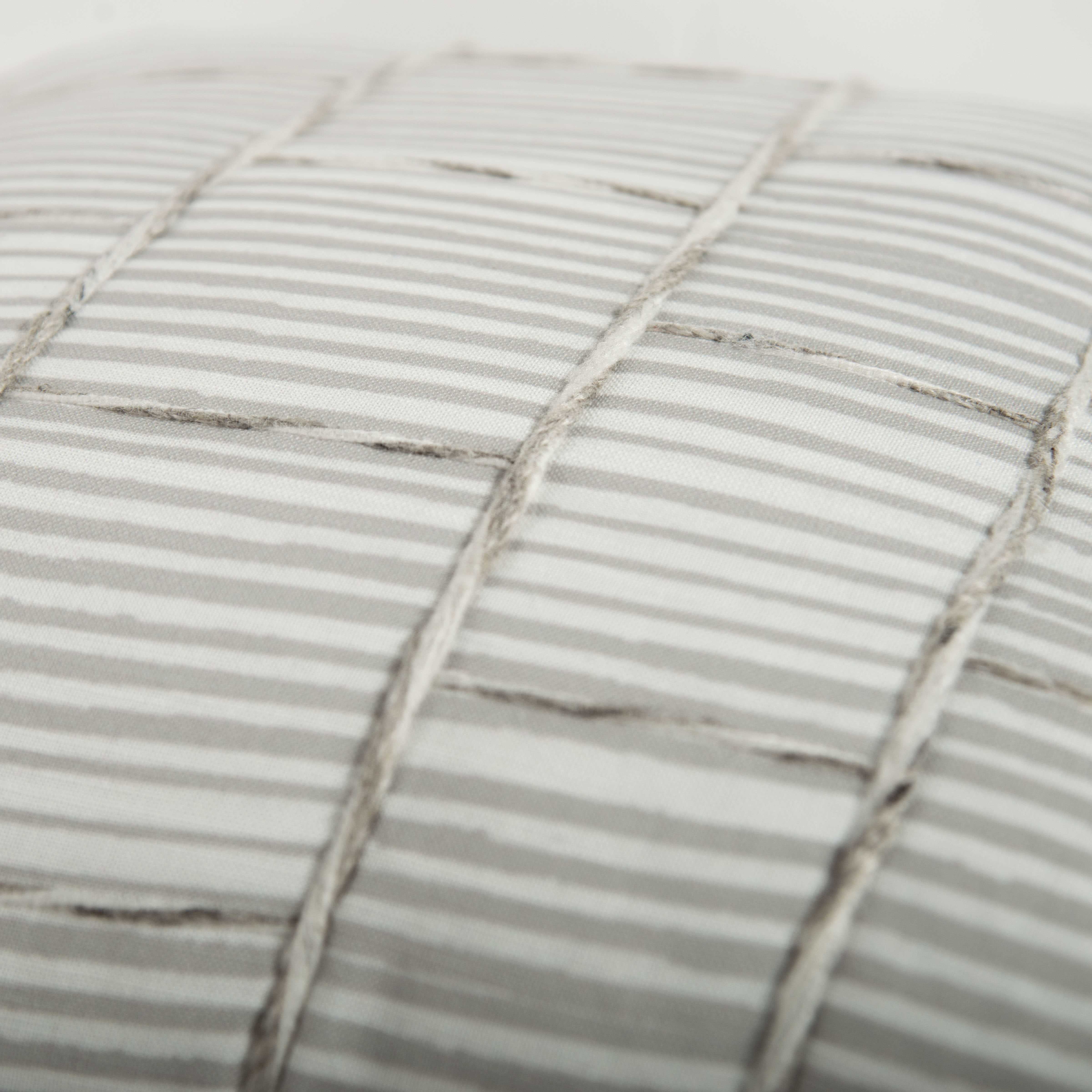 Sawyer Quilted Stripe Pillow