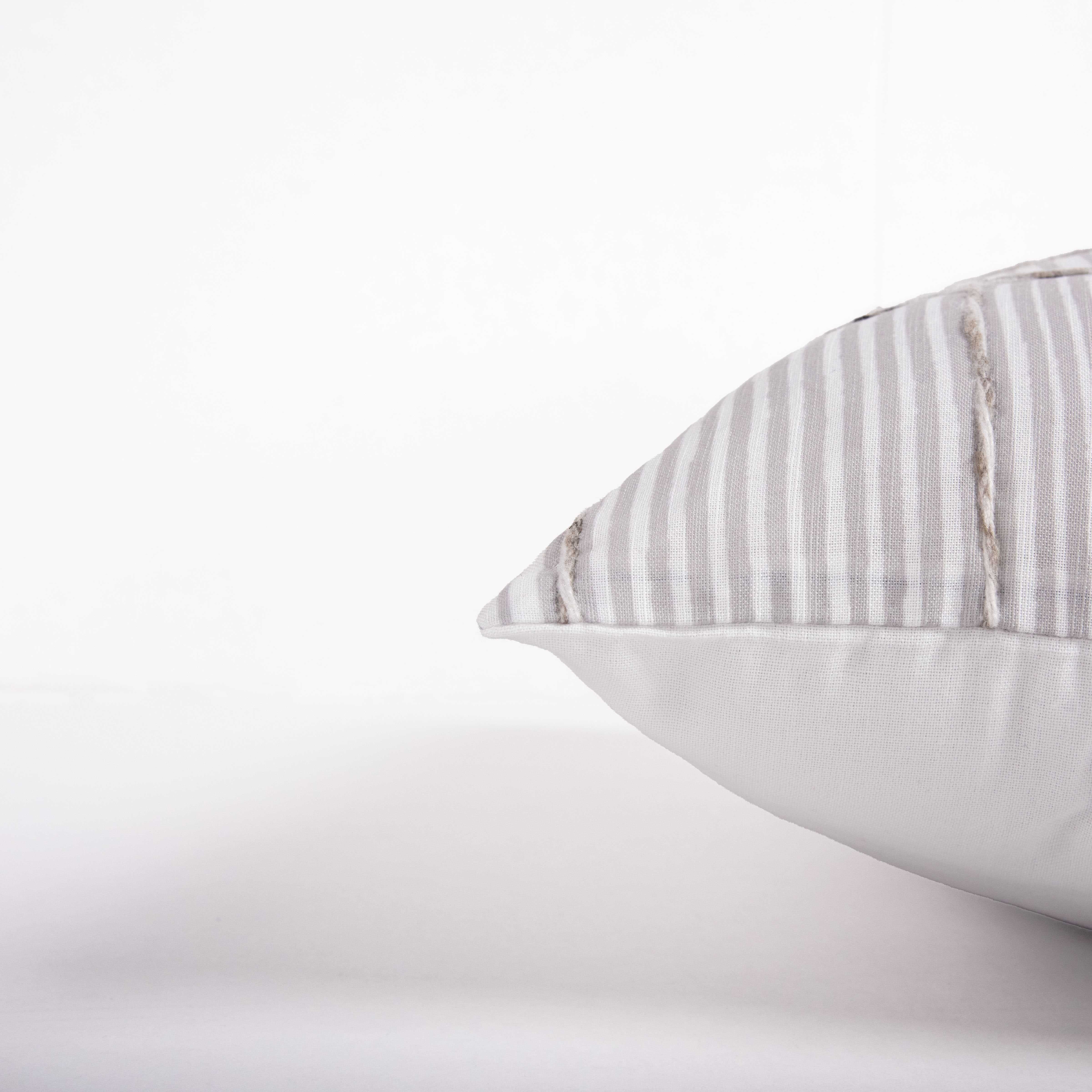 Sawyer Quilted Stripe Pillow