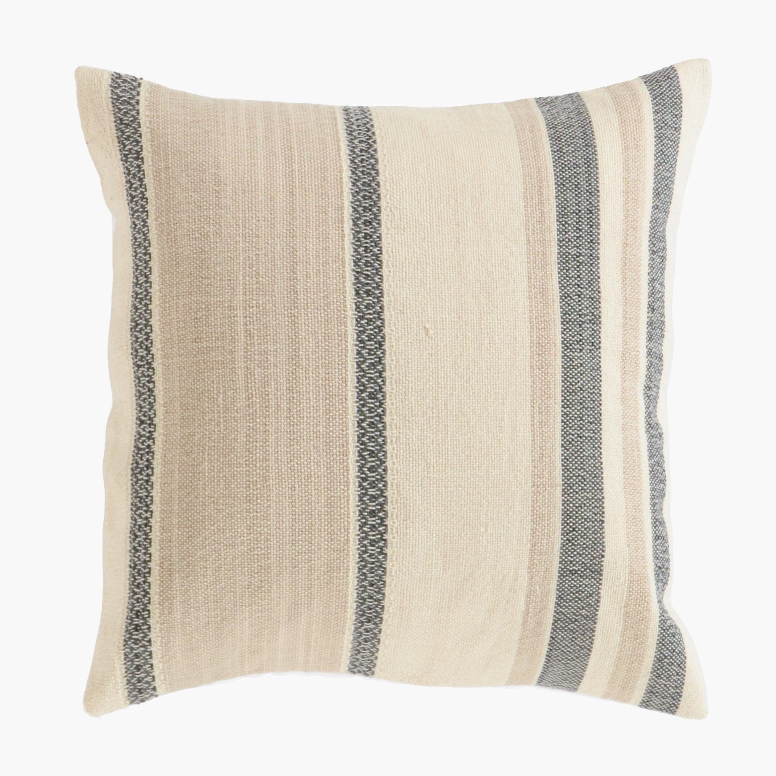 Indoor/Outdoor Striped Decorative Throw Pillow