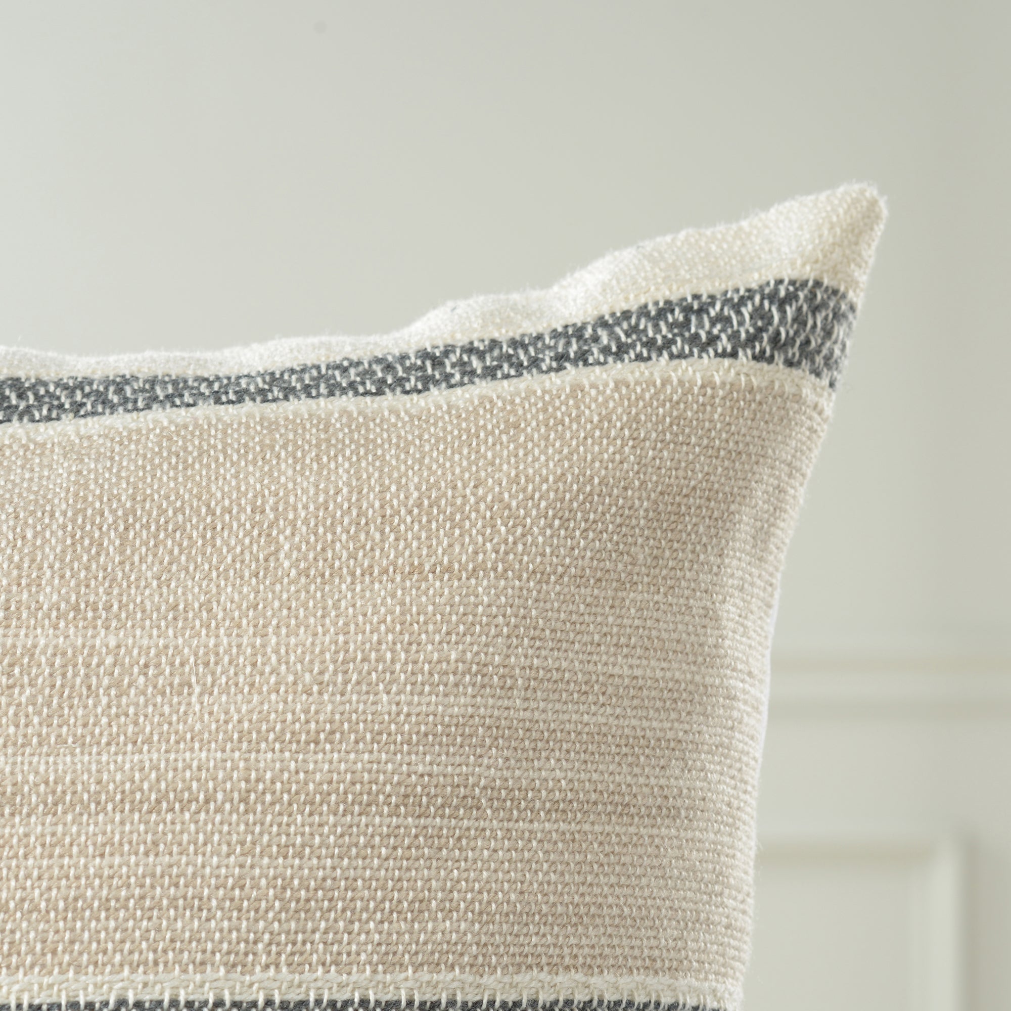 Indoor/Outdoor Striped Decorative Throw Pillow