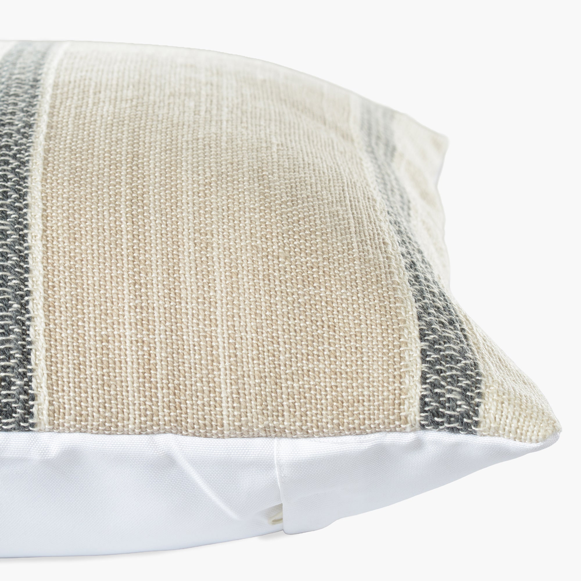 Indoor/Outdoor Striped Decorative Throw Pillow