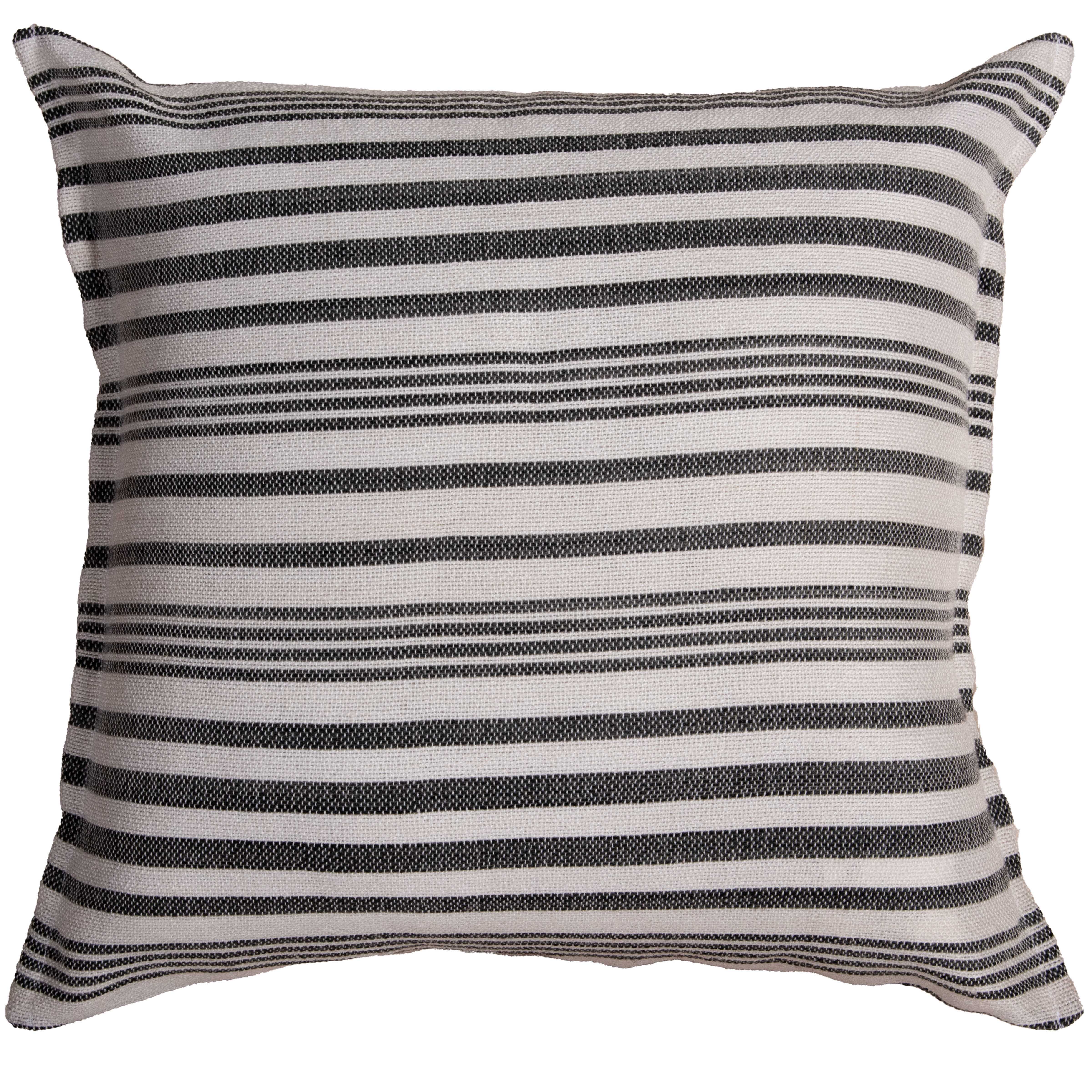 Indoor/Outdoor Flanged Decorative Throw Pillow