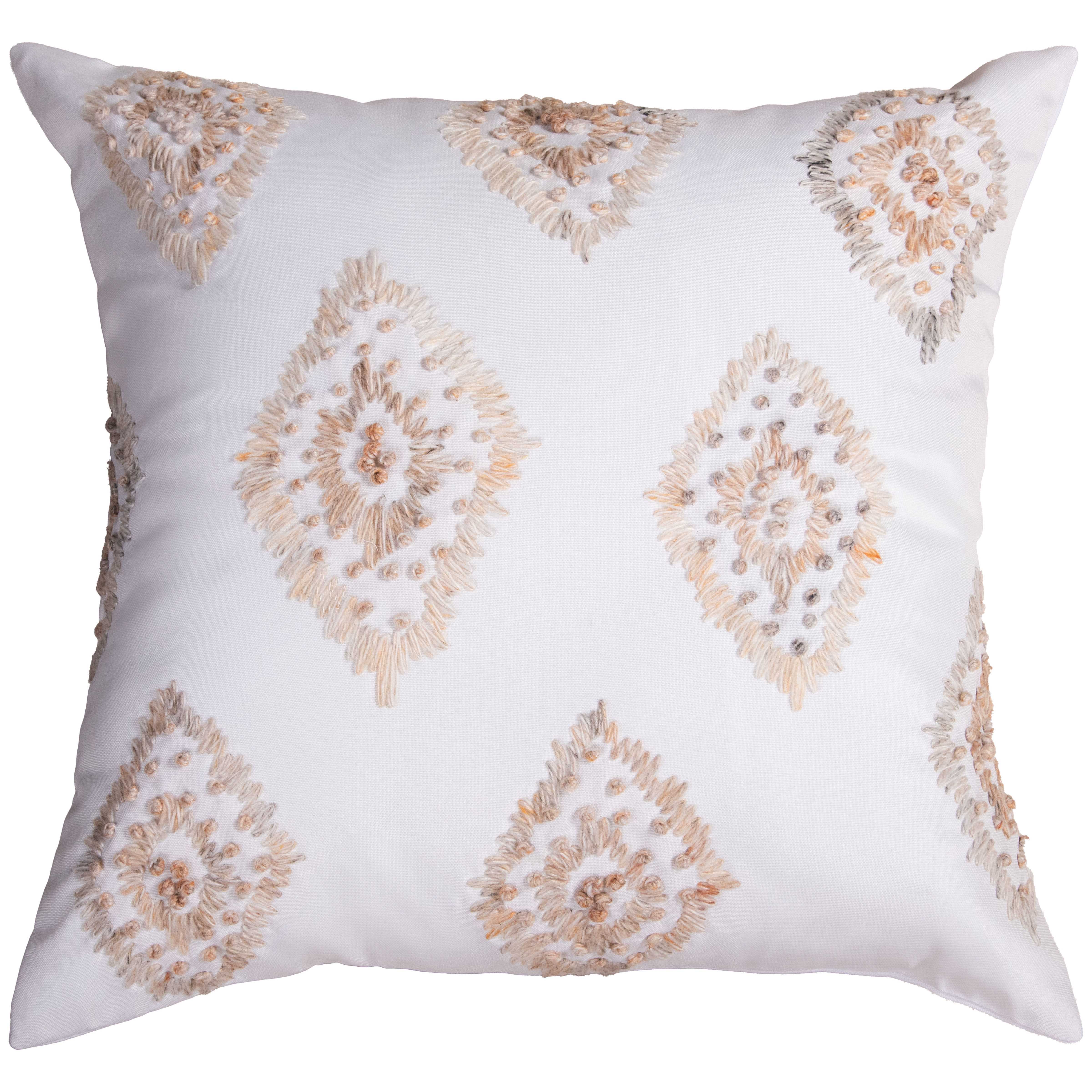 Indoor/Outdoor Diamond Decorative Throw Pillow