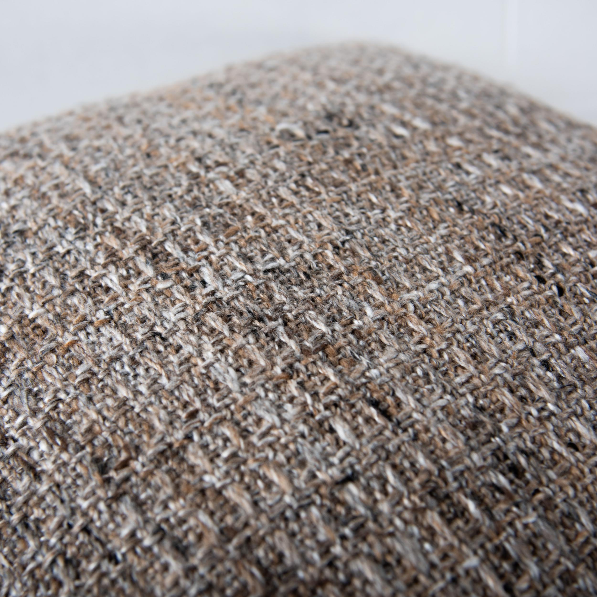 Indoor/Outdoor Solid Woven Yarn Decorative Throw Pillow