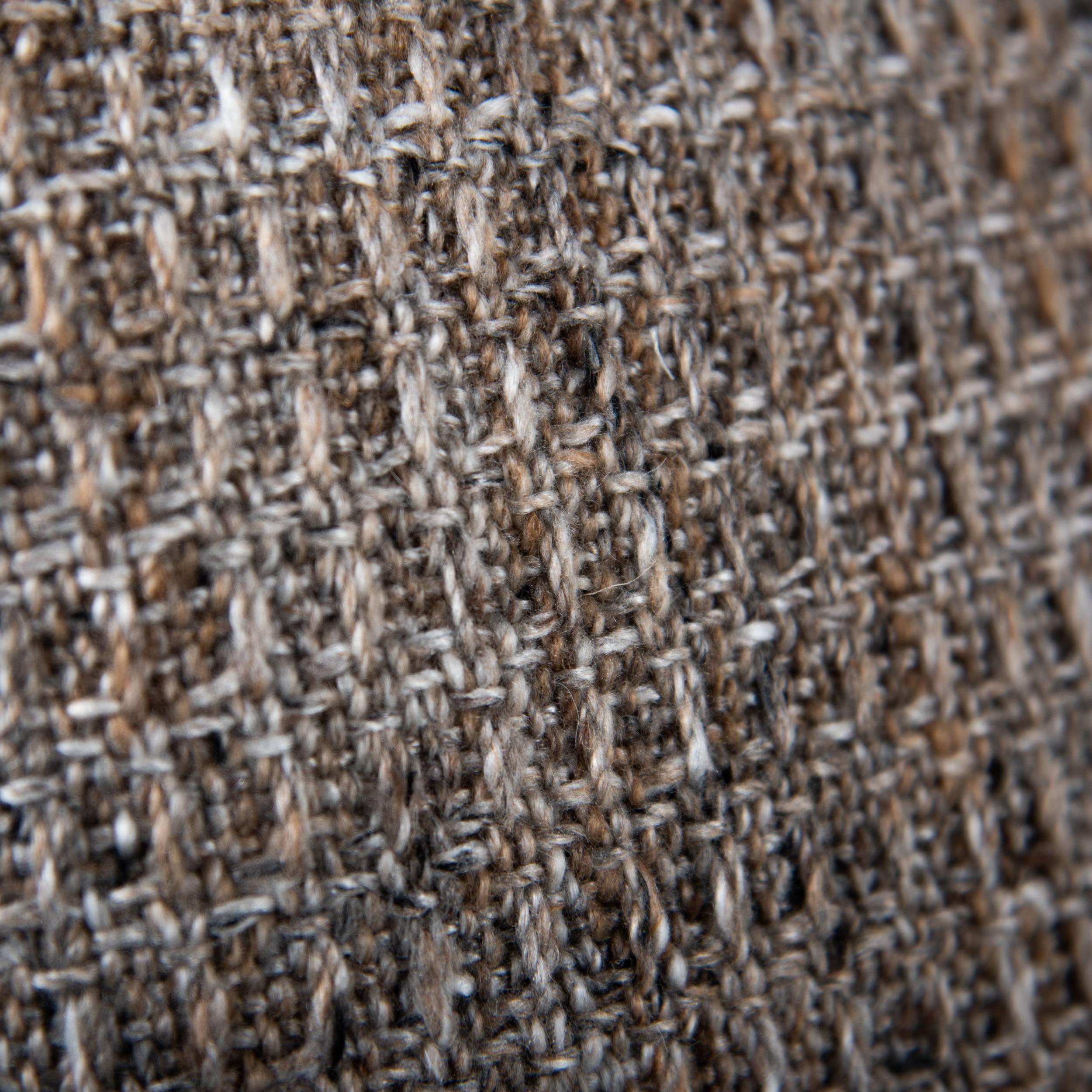 Indoor/Outdoor Solid Woven Yarn Decorative Throw Pillow