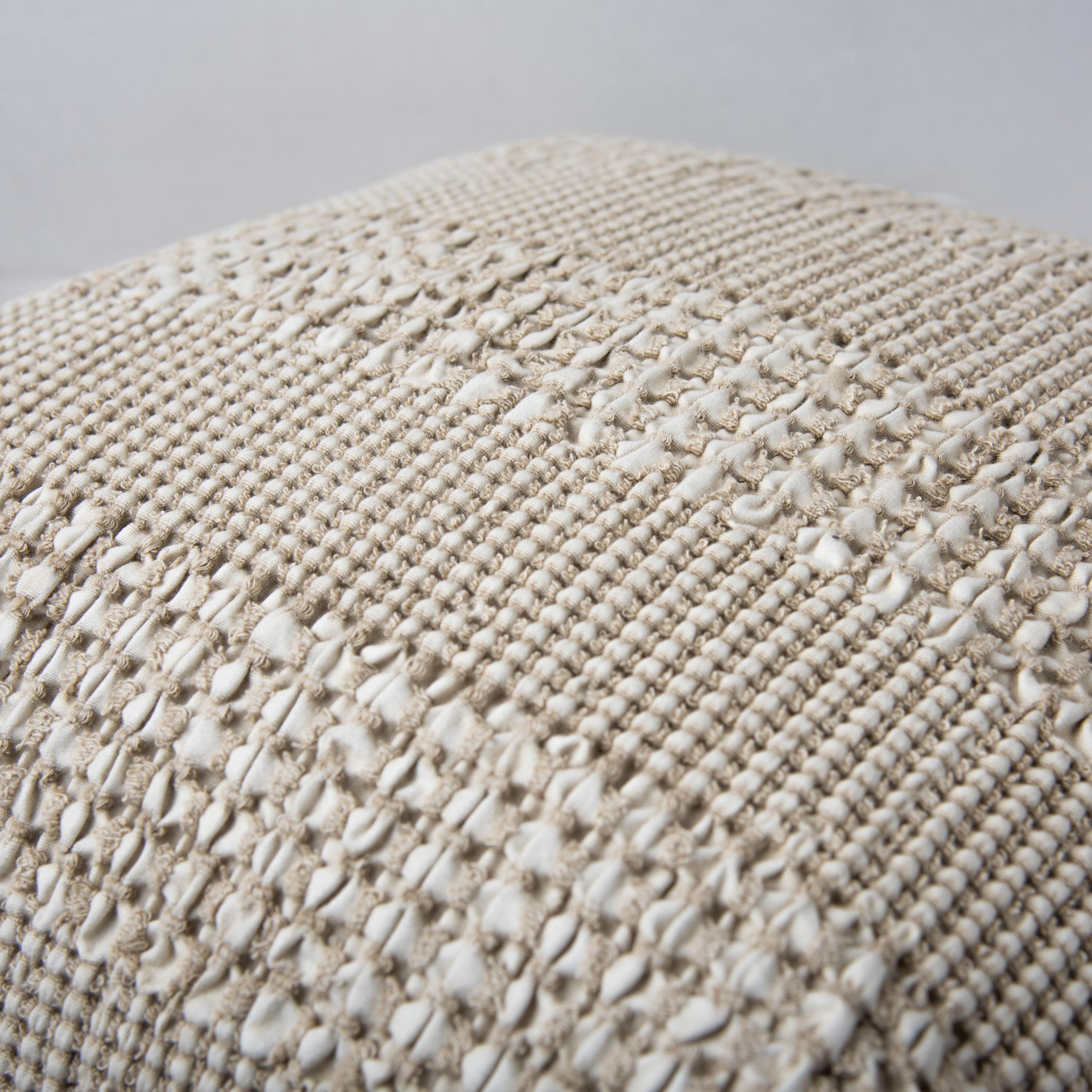 Woven Stripe Poly Filled Decorative Throw Pillow