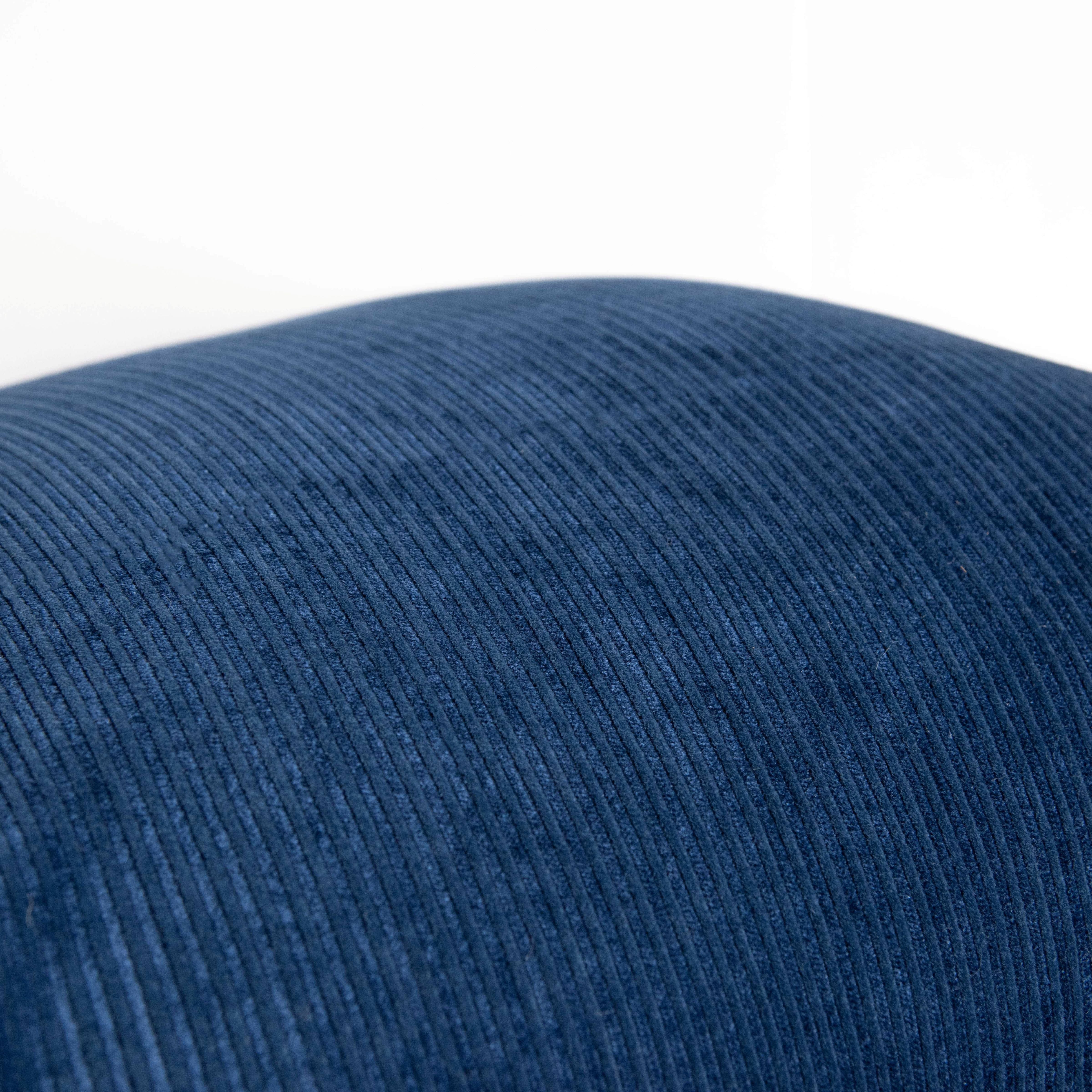 Woven Velvet Corduroy Flanged Solid Decorative Throw Pillow
