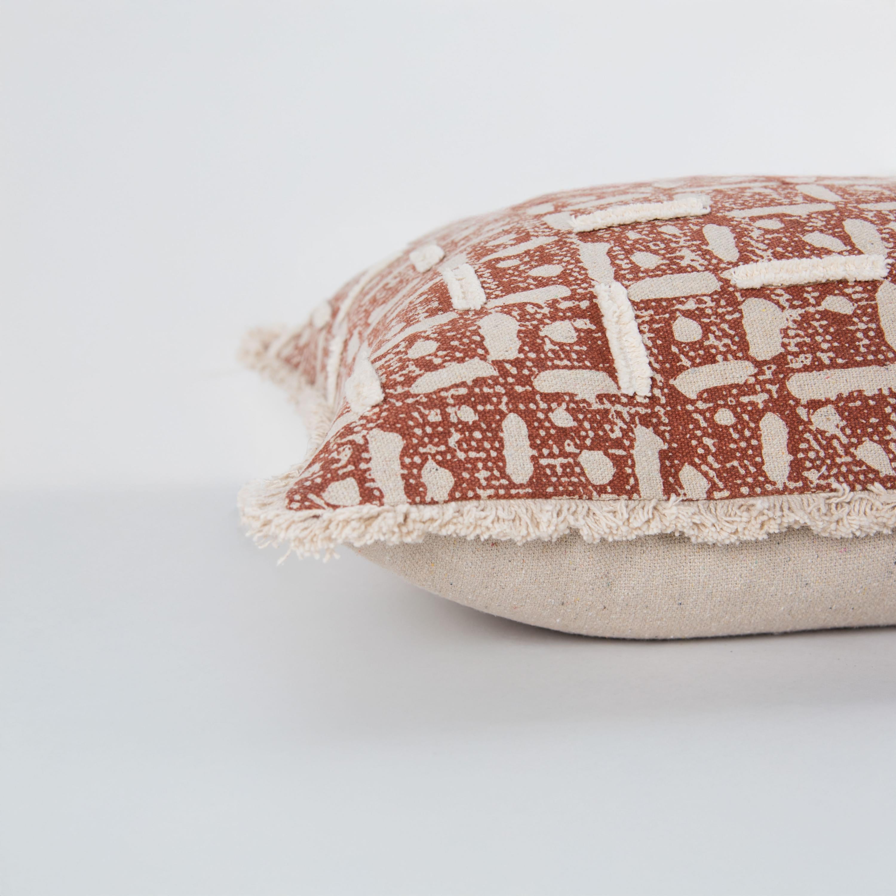 Printed Abstract Decorative Throw Pillow