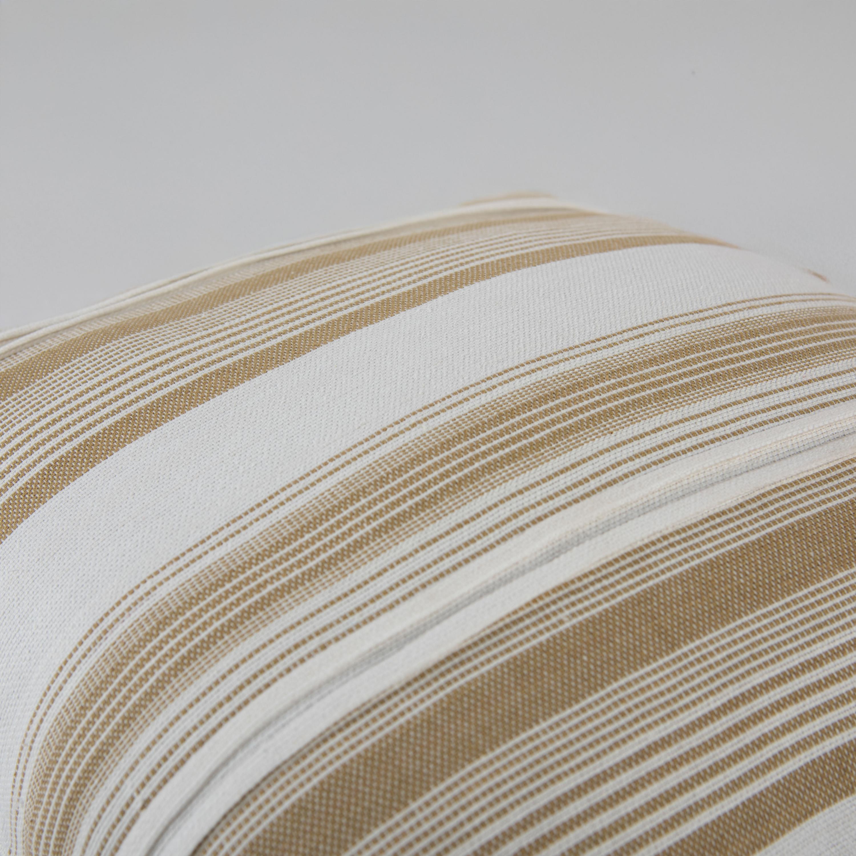Woven Stripe Decorative Throw Pillow