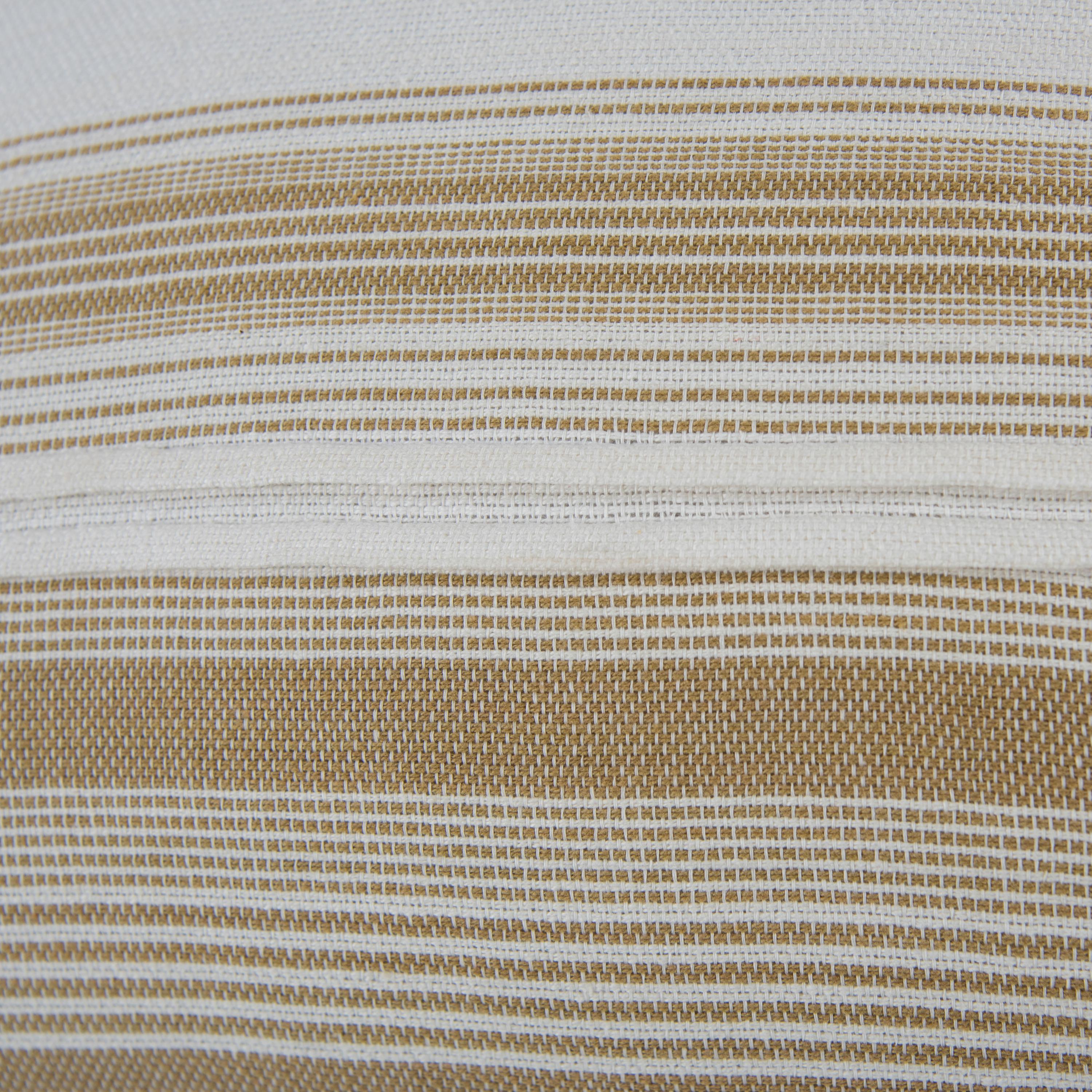 Woven Stripe Decorative Throw Pillow