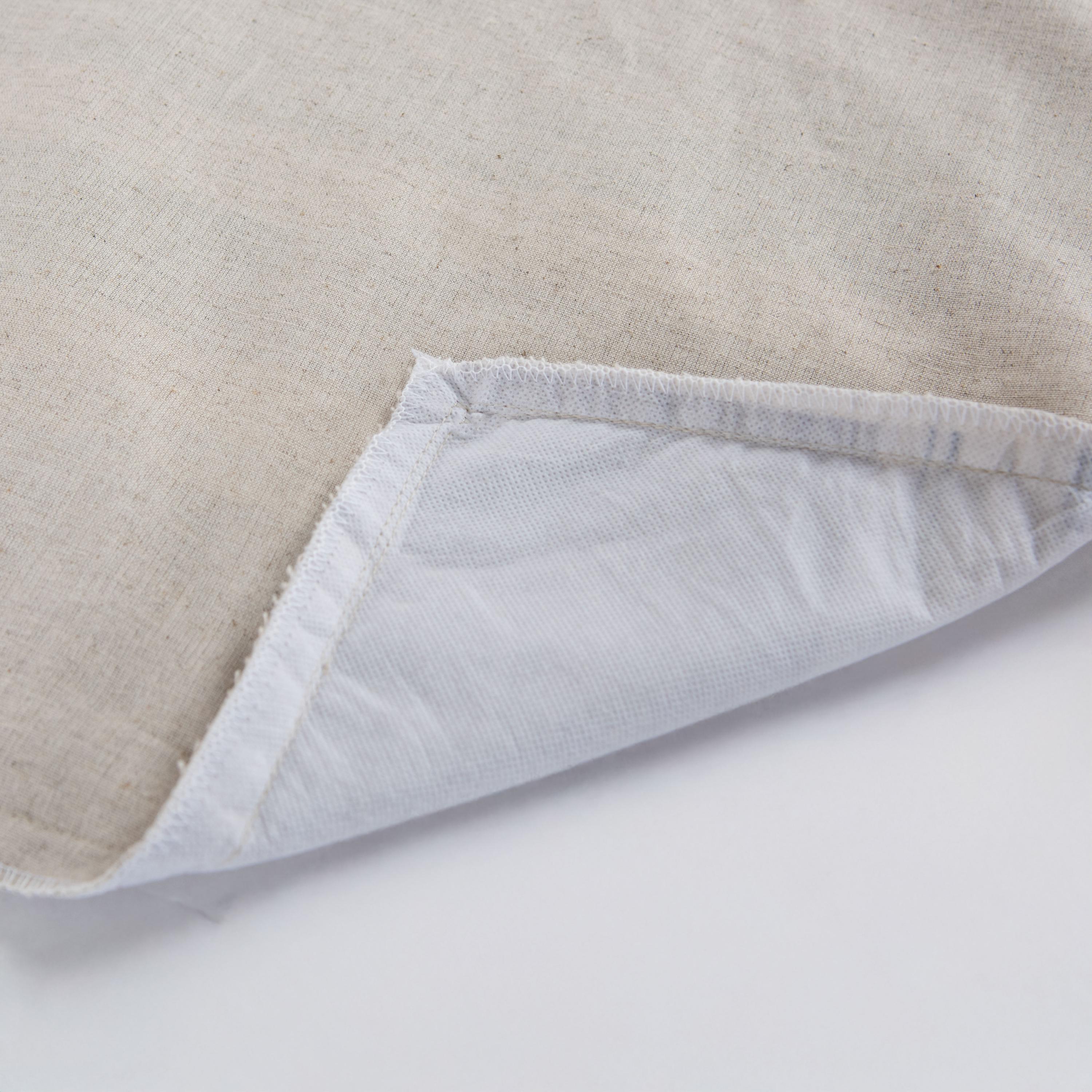 Embroidered Pattern Blocked Decorative Throw Pillow
