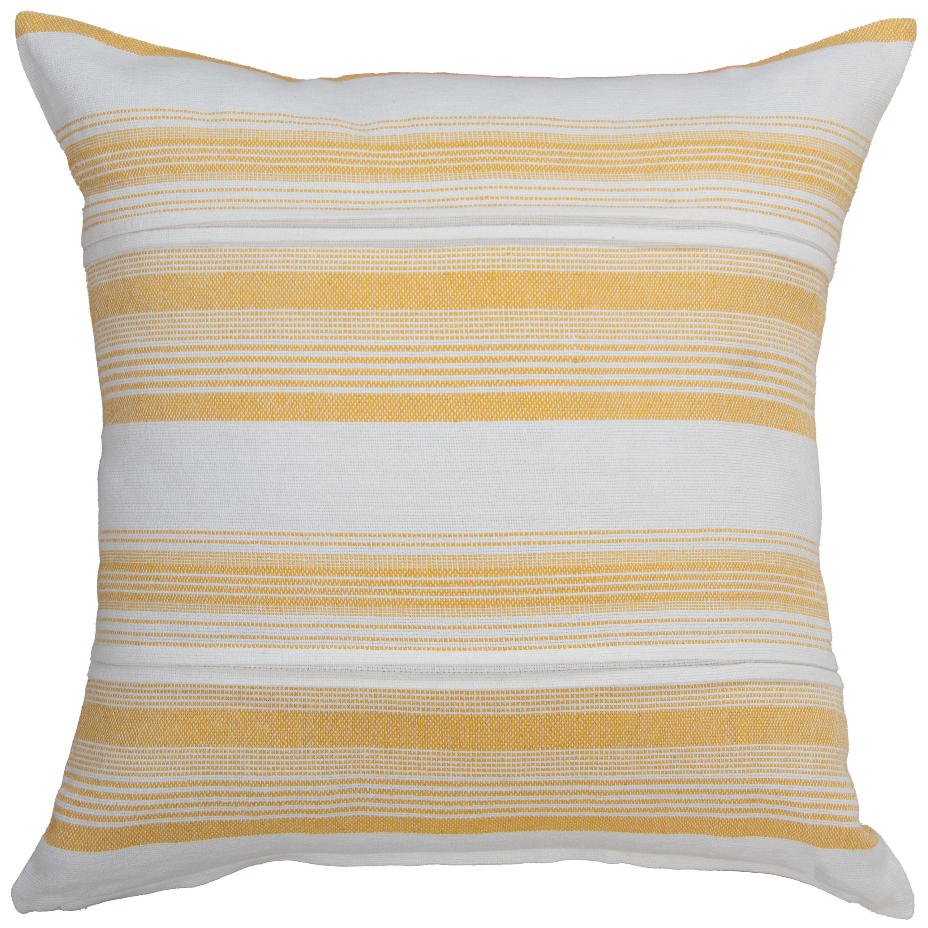 Woven Stripe Decorative Throw Pillow