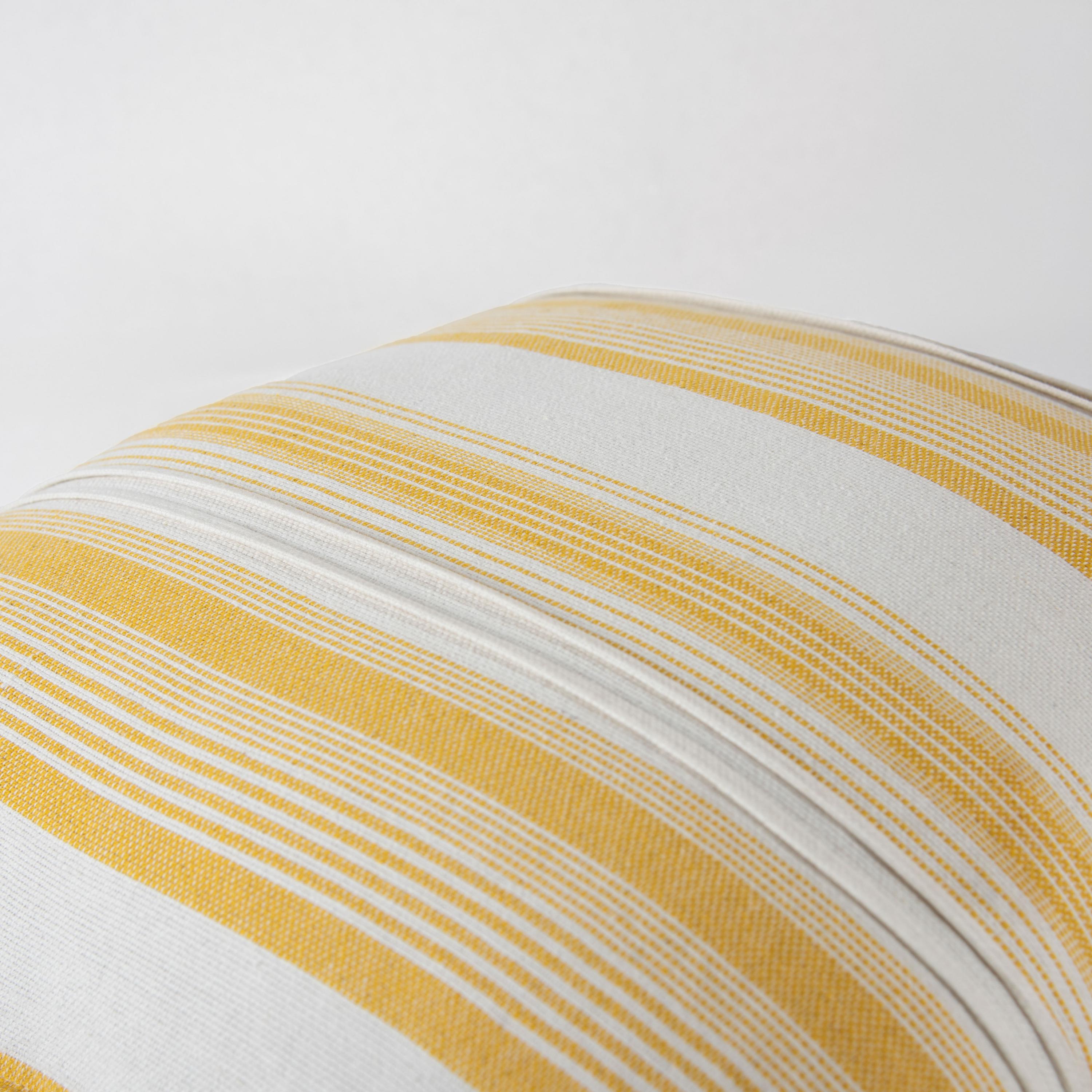 Woven Stripe Decorative Throw Pillow