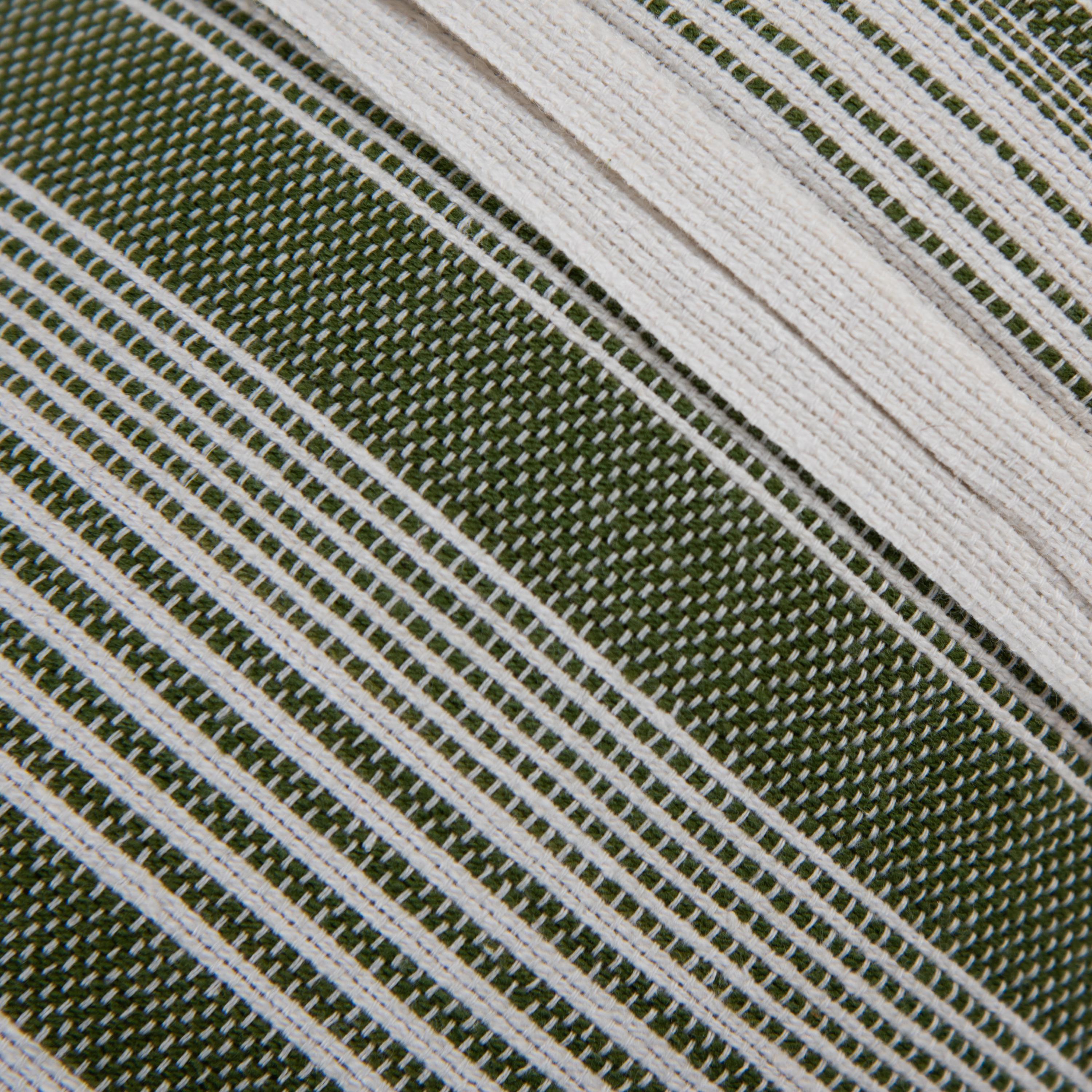 Woven Stripe Decorative Throw Pillow