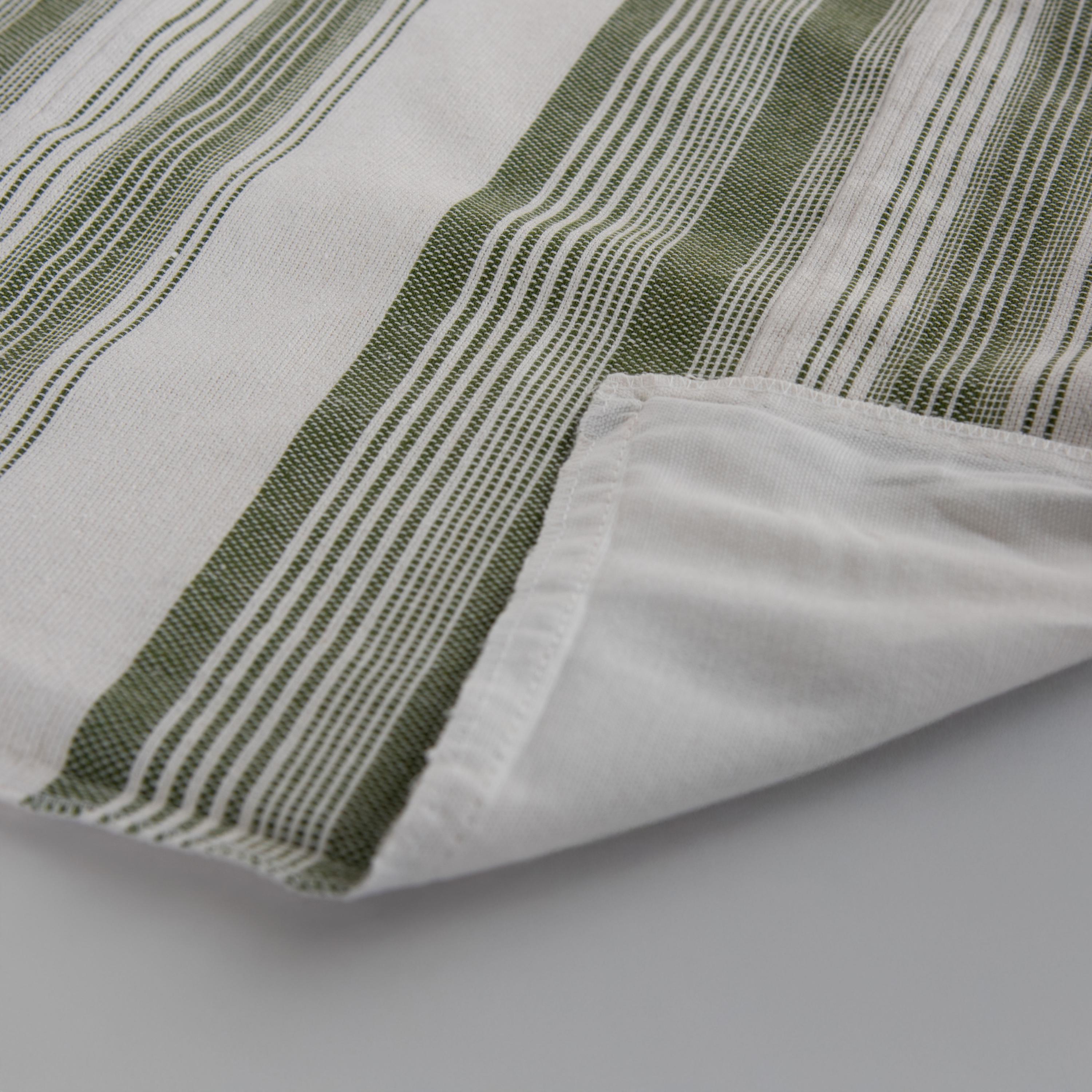 Woven Stripe Decorative Throw Pillow