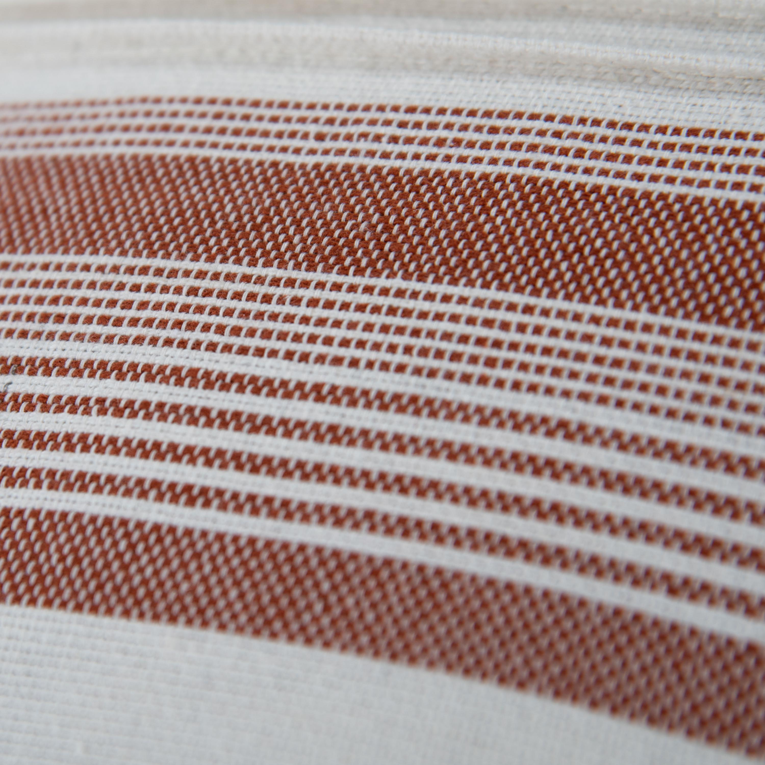 Woven Stripe Decorative Throw Pillow