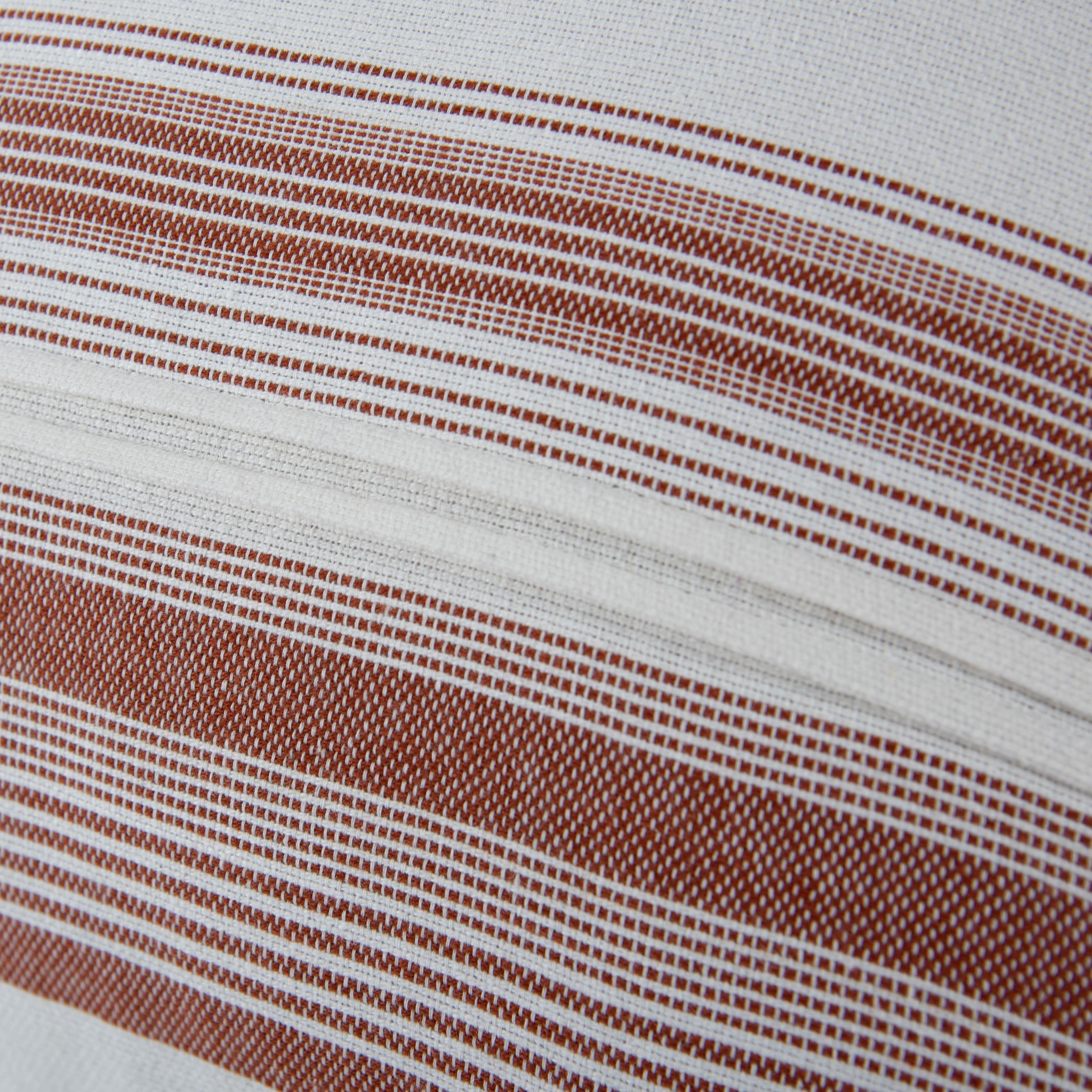 Woven Stripe Decorative Throw Pillow