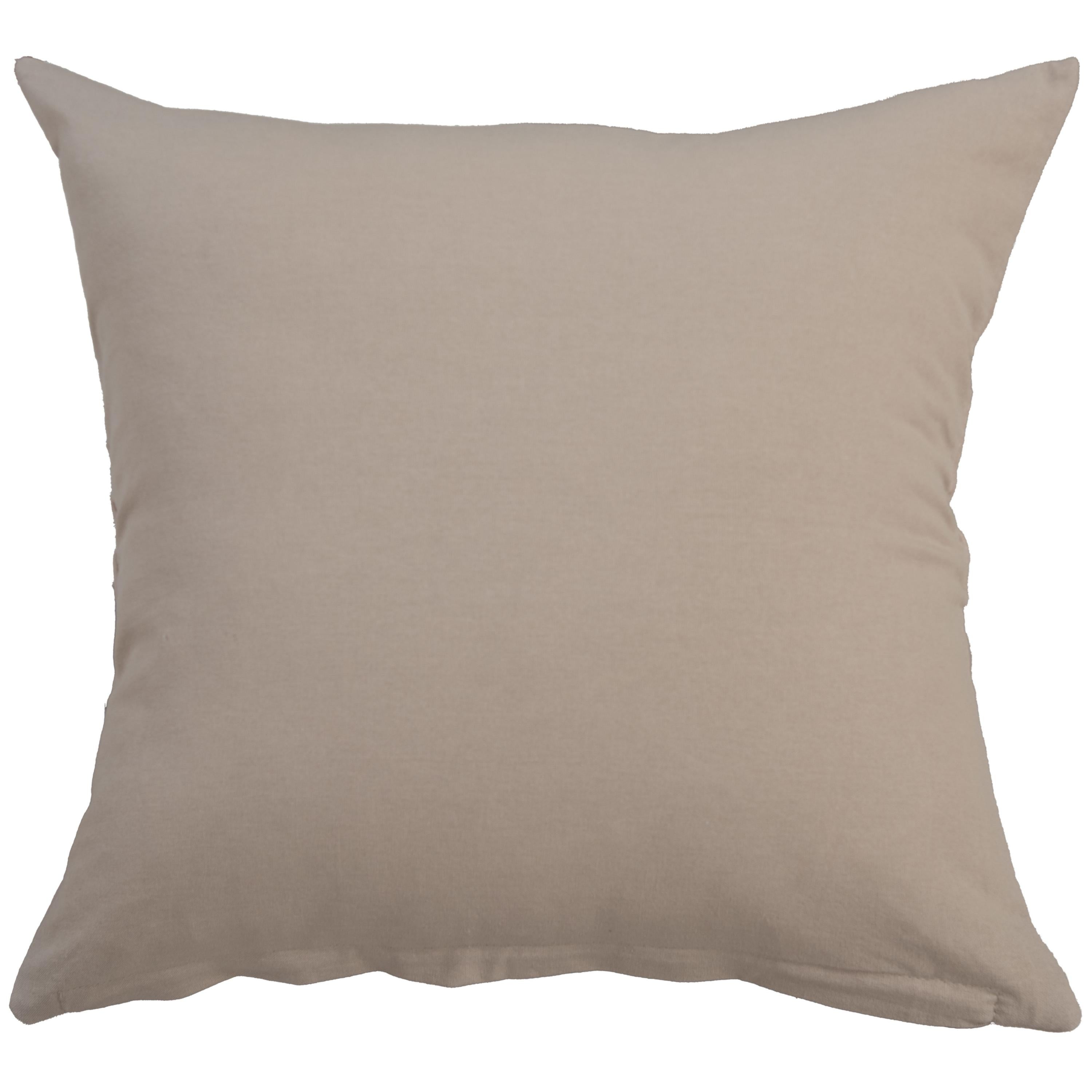 Quilted Stripe Poly Filled Decorative Throw Pillow