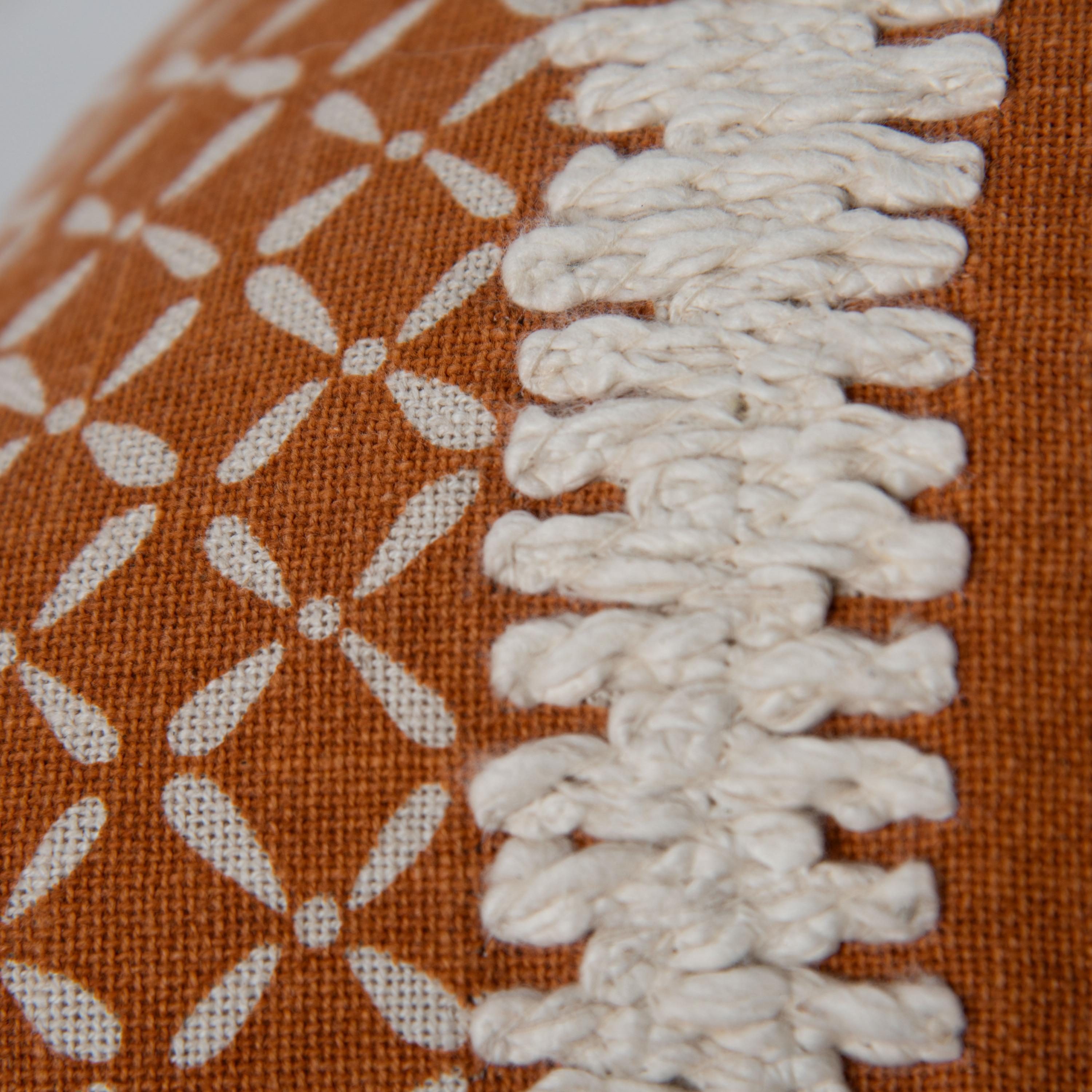 Printed Stripe Decorative Throw Pillow