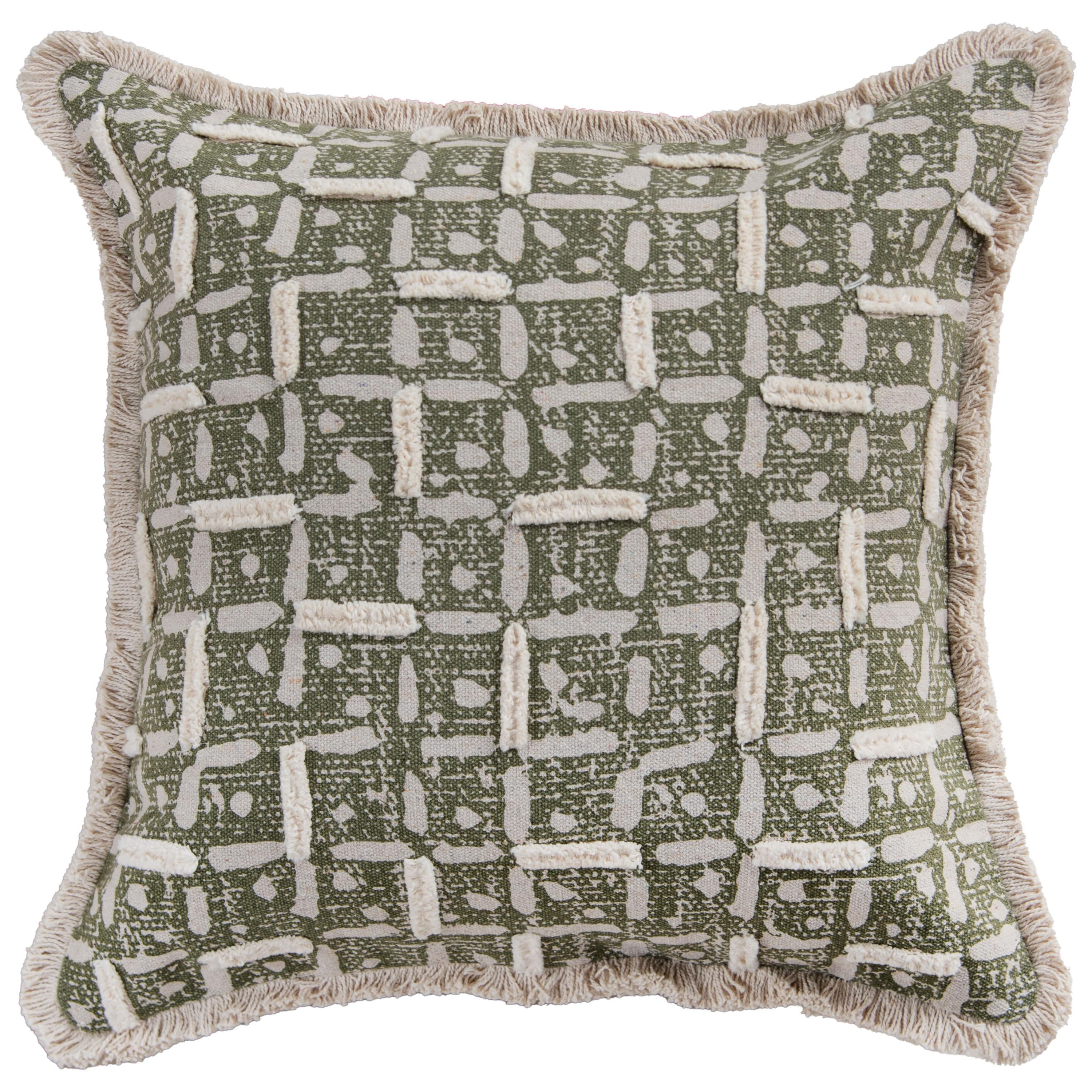 Printed Abstract Decorative Throw Pillow