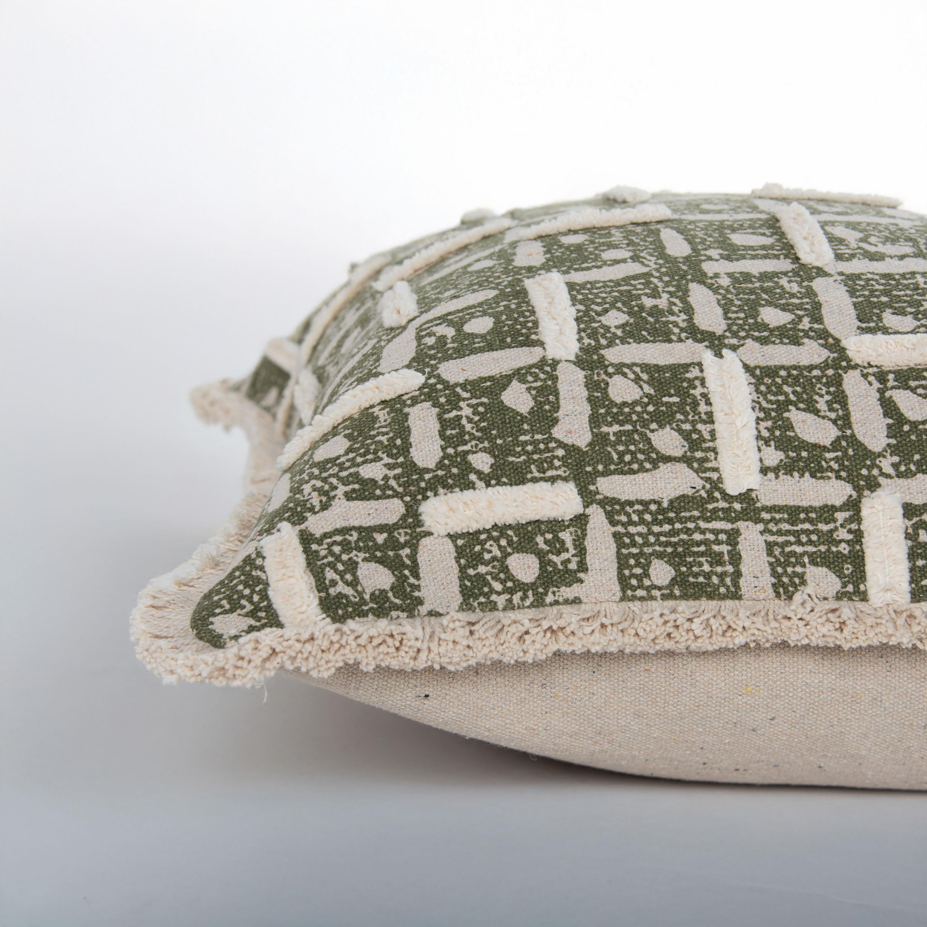 Printed Abstract Decorative Throw Pillow