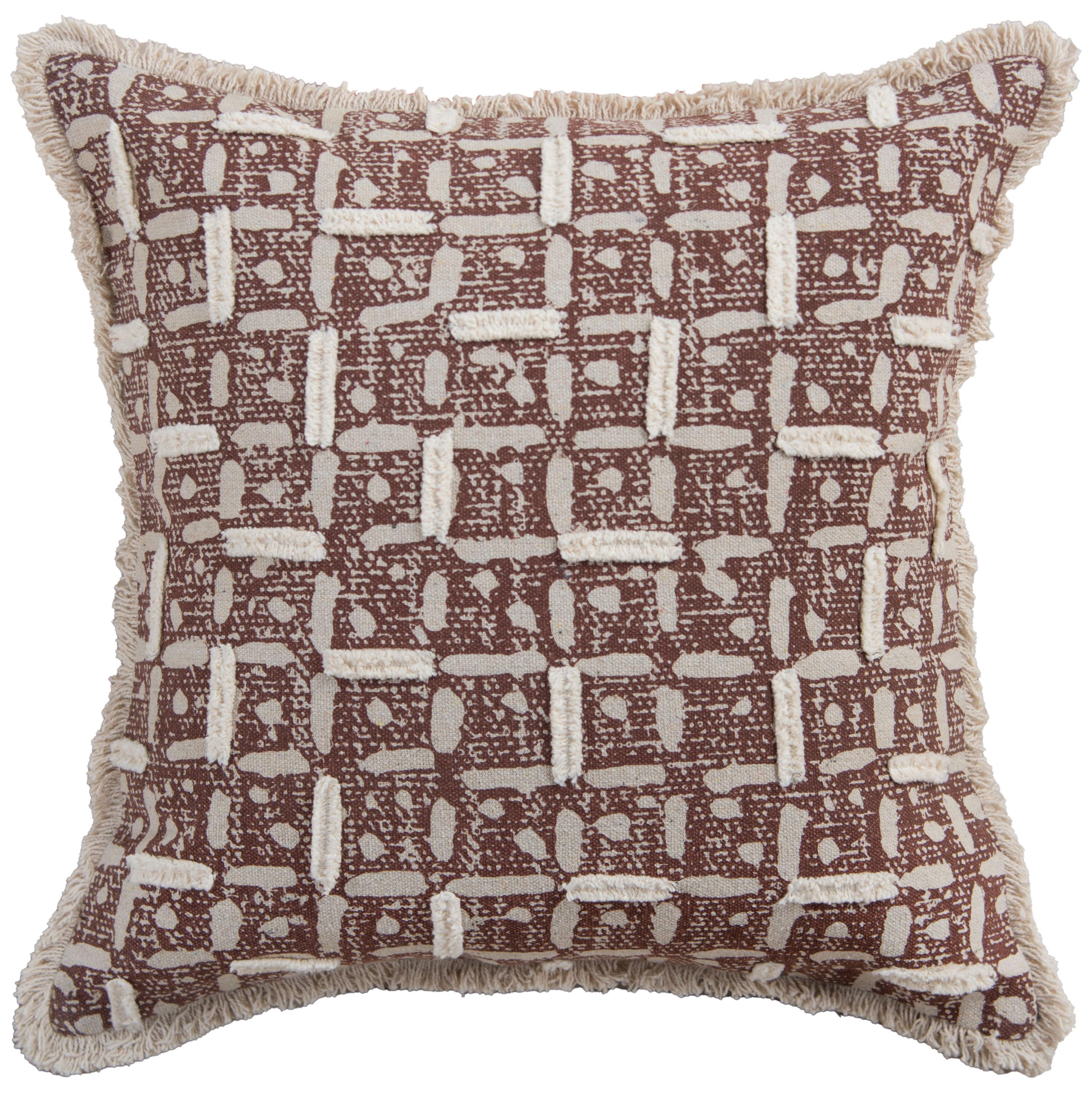 Printed Abstract Decorative Throw Pillow