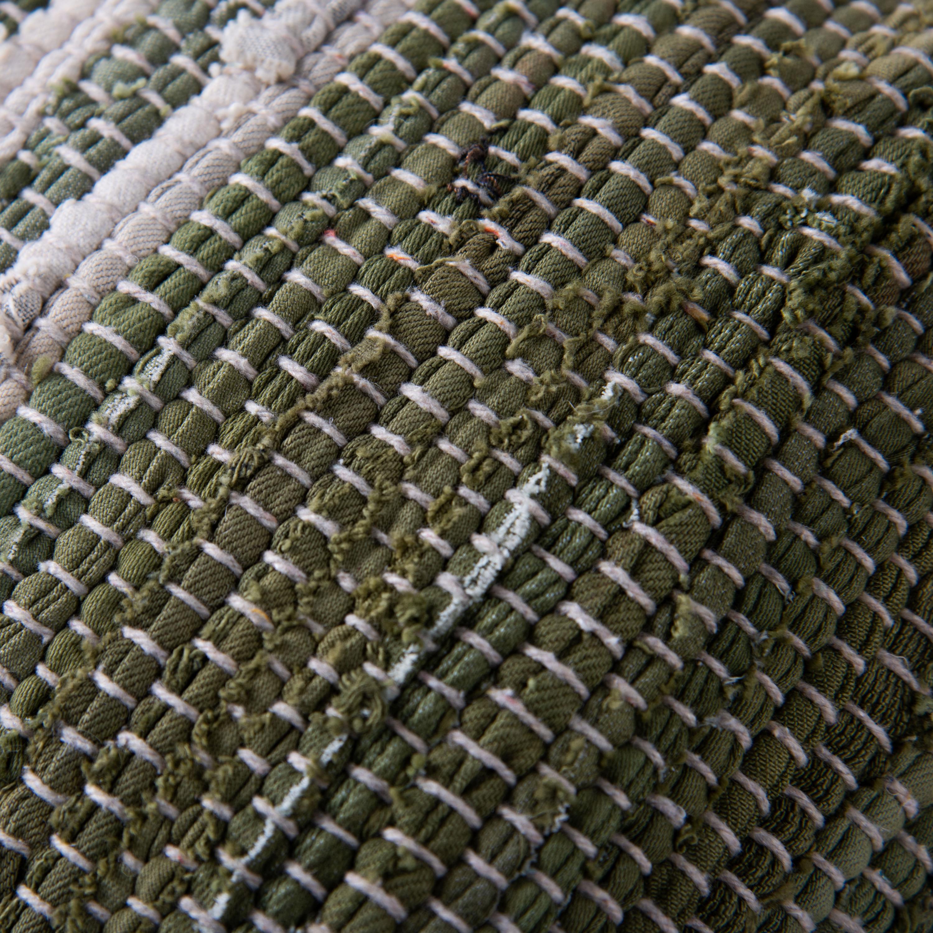Woven Recycled Stripe Lumbar Pillow